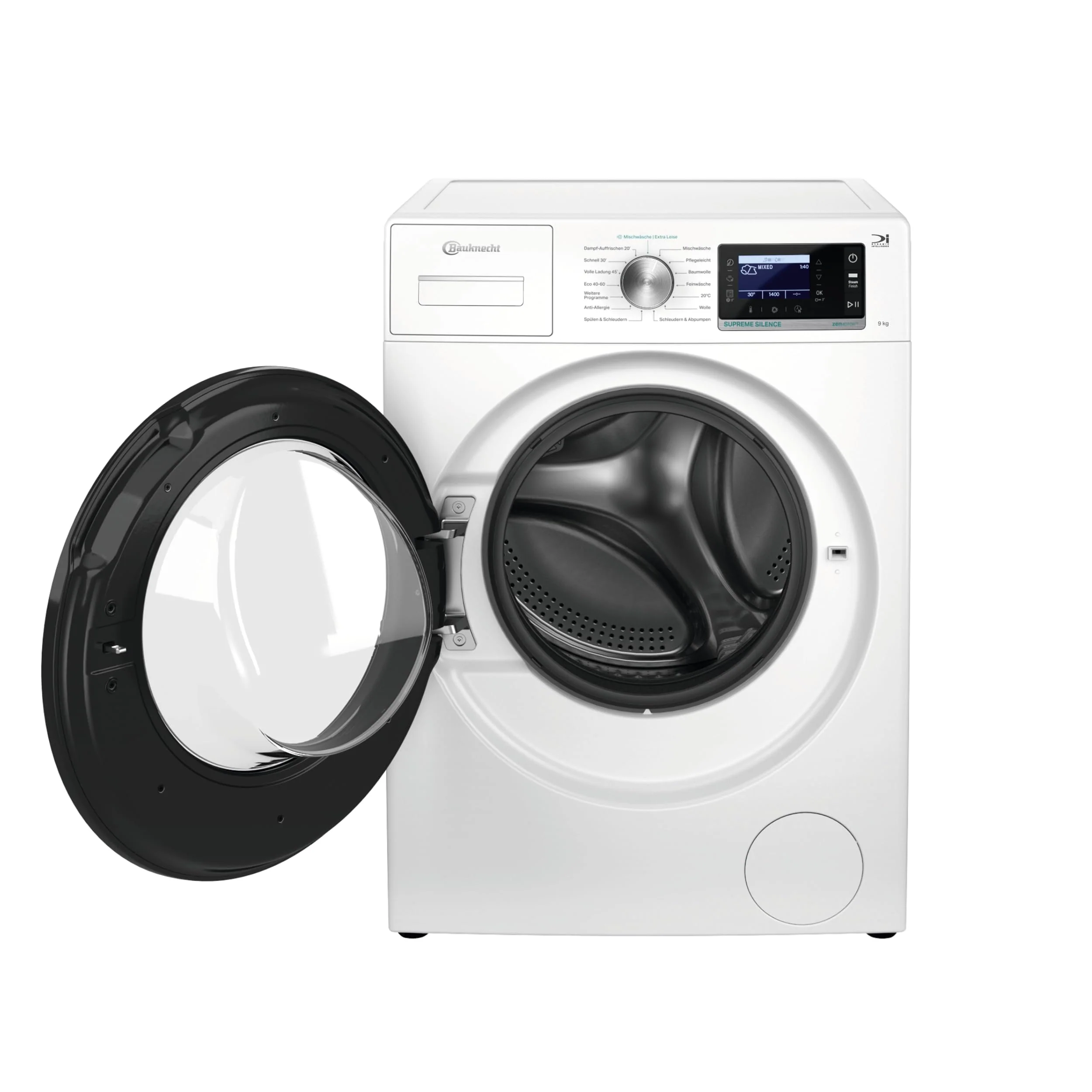 Bauknecht B6R 98 SILENCE DE Waschmaschine/ 9 kg/ 1400 U/min/A-20% spart bis zu 20% Energie/Besonders leise Waschmaschine/Steam 3.0-3 Kraftvolle Dampftechnologien/Energie + Zeitoptimierte Programme - Image 9