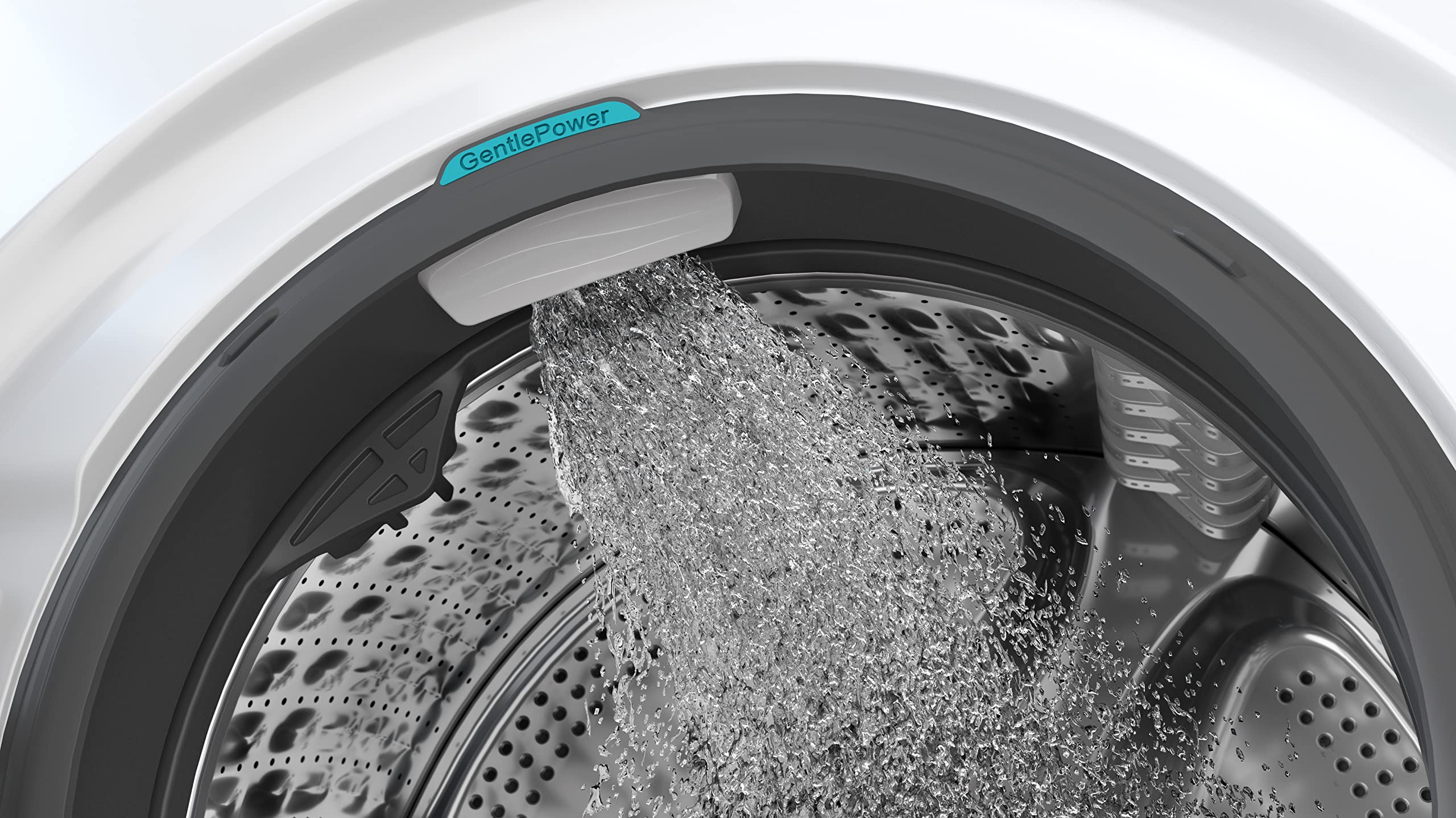 Bauknecht B8 W846WB DE Waschmaschine Frontlader/A/8kg/GentlePower-Technologie/AutoDose /kraftvolle Fleckenentfernung /Steam Hygiene Option/Direct Drive-Motor/Startzeitvorwahl /Kindersicherung, Weiß - Image 15
