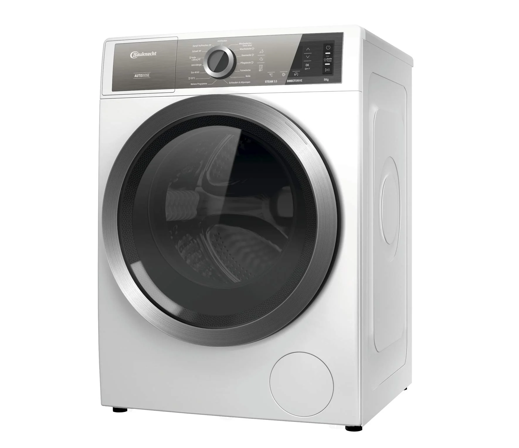 Bauknecht B8 W846WB DE Waschmaschine Frontlader/A/8kg/GentlePower-Technologie/AutoDose /kraftvolle Fleckenentfernung /Steam Hygiene Option/Direct Drive-Motor/Startzeitvorwahl /Kindersicherung, Weiß - Image 20