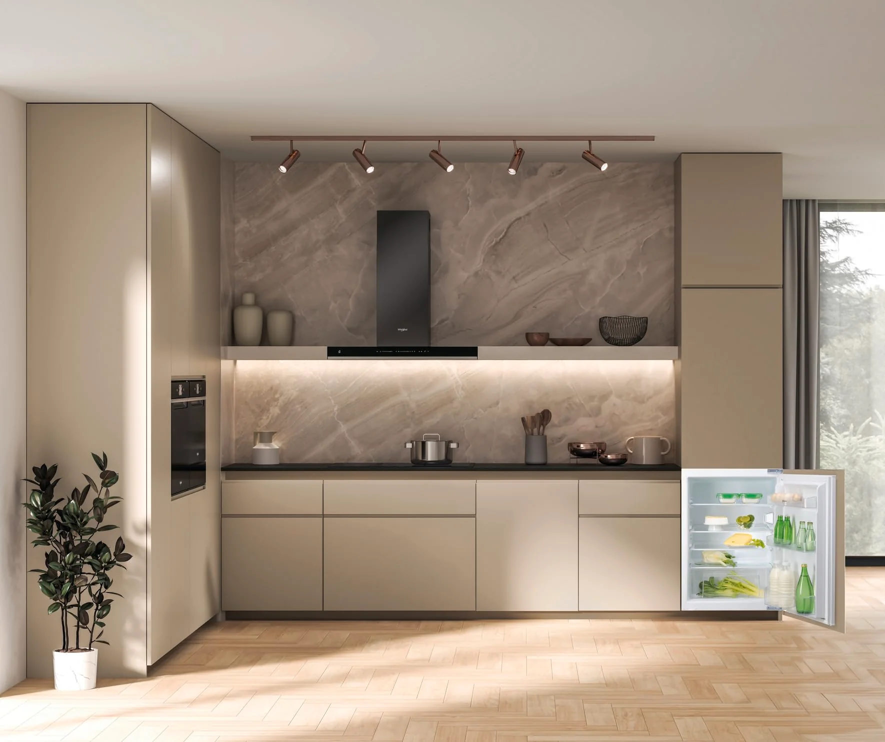 Bauknecht KSI 9VF2E Einbau-Kühlschrank/Energieeffizienzklasse: E/Nische 88/ Elektronische Temperaturregelung/LED-Beleuchtung/Abtauautomatik im Kühlteil/Sicherheitsglas - Image 4