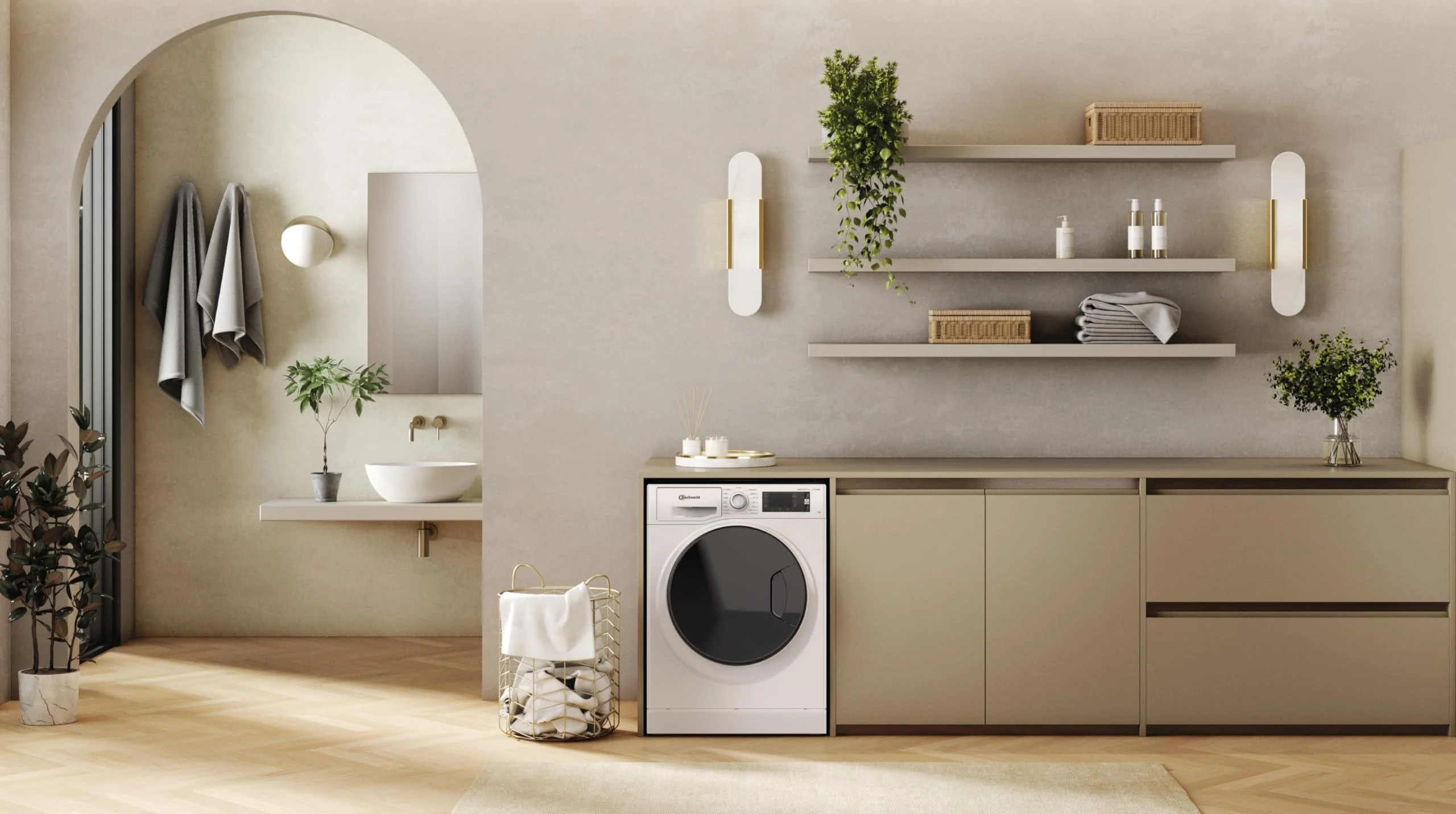 Bauknecht WM Elite 9AA Waschmaschine/ 9 kg/ 1400 U/min/Energieeffizienzklasse A/ActiveCareColor+/ A-20%/ SteamHygiene-Antivirus/SteamRefresh/Stop&Add-Nachlegefunktion/Volle Ladung 45Min. - Image 9