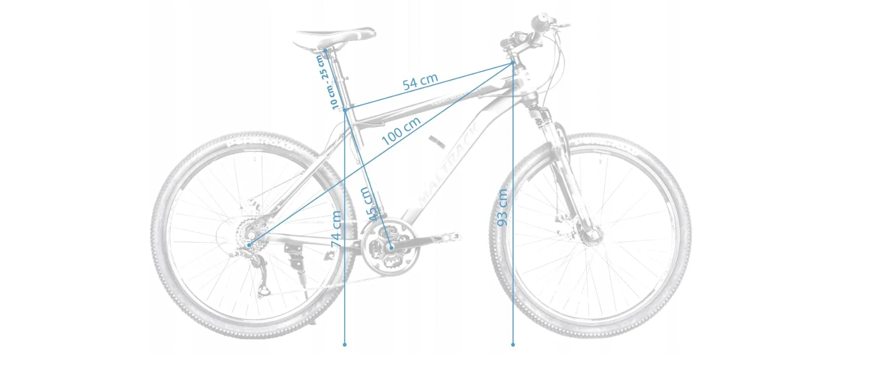 BDW Mountainbike 18 Gang Schaltung, Scheibenbremse 26 Zoll Reifen | 18 Zoll Rahmen MTB | Additive ! (Rot) - Image 2