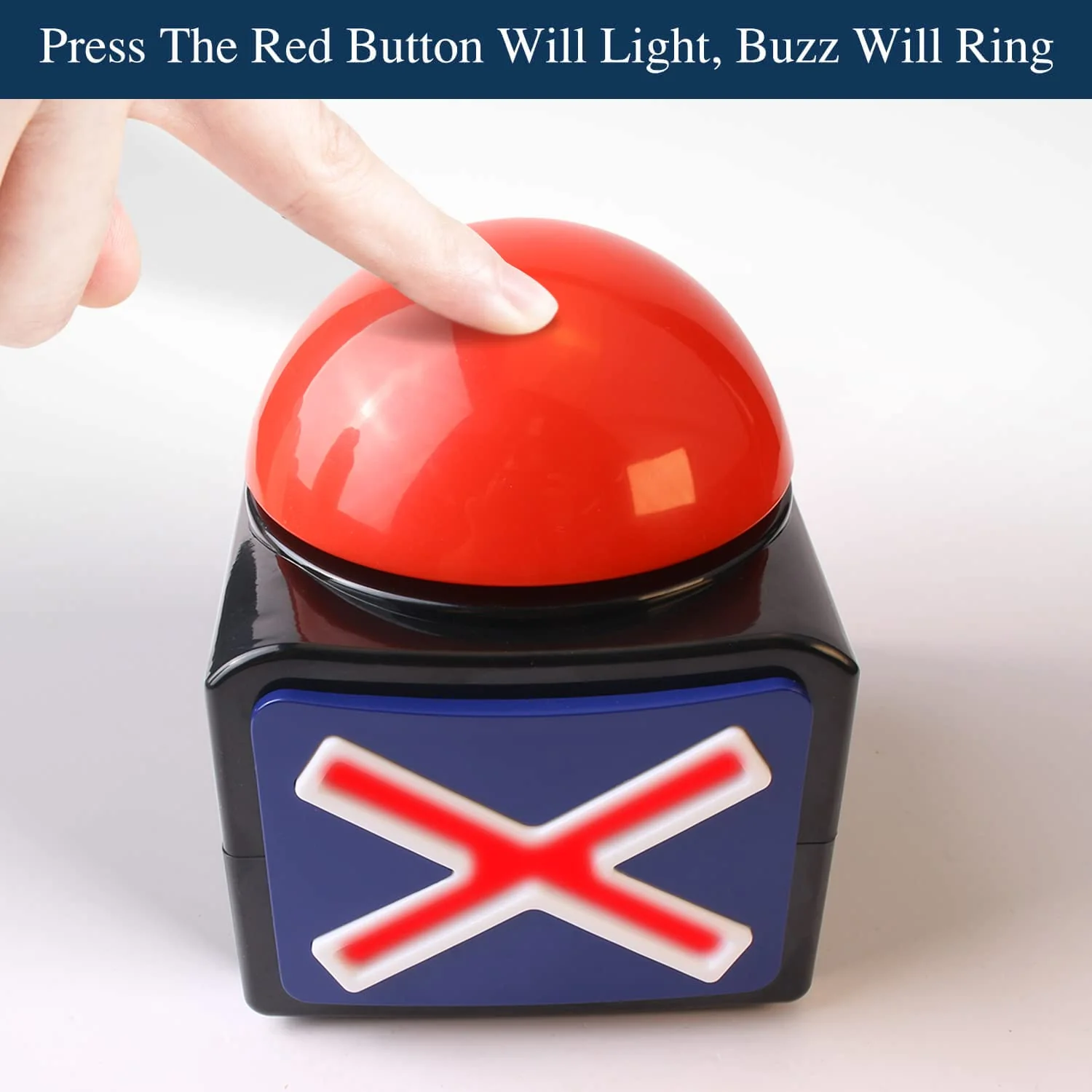BEAN LIEVE Buzzer Game Show Buttons – 4er-Pack Antwort-Summer mit Licht und Alarmton, Summer für Klassenzimmer-Quiz, Quiz-Quiz „Got Talent“ und Familienfehde - Image 5