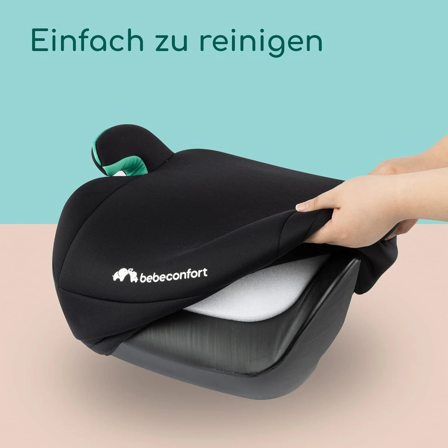 Bebeconfort Disney Manga i-Safe, Reboarder Kindersitz, 6–12 Jahre, 128–150 cm, 22-36 kg, Disney Frozen Elsa Sitzerhöhung, Leicht, Einfache Gurtinstallation, Vollständig gepolstert, Authentic Frozen - Image 8