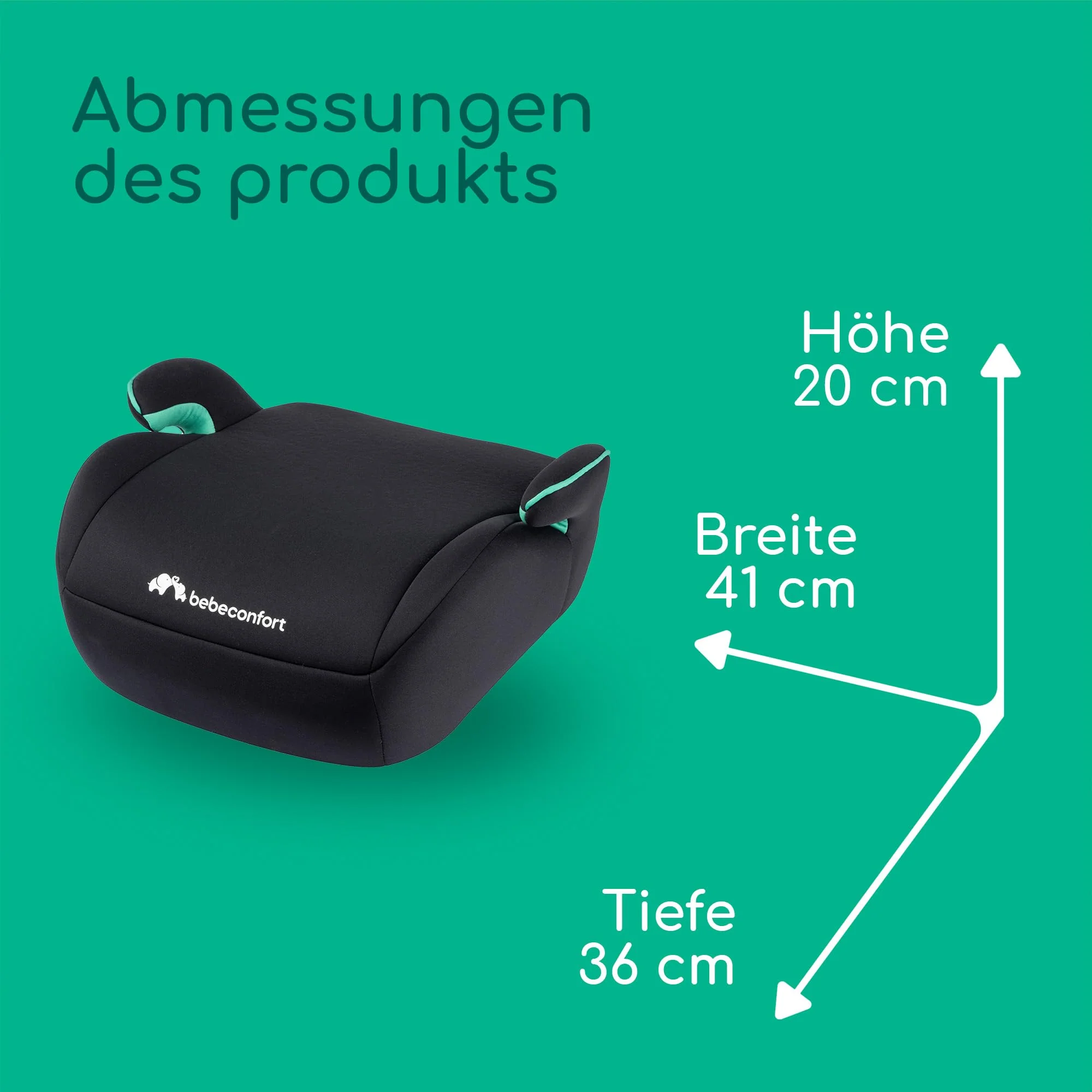 Bebeconfort Disney Manga i-Safe, Reboarder Kindersitz, Micky Maus Kindersitz, 6–12 Jahre, 128–150 cm, 22-36 kg, Leicht, Einfache Gurtinstallation, Vollständig gepolstert, Authentic Mickey - Image 11
