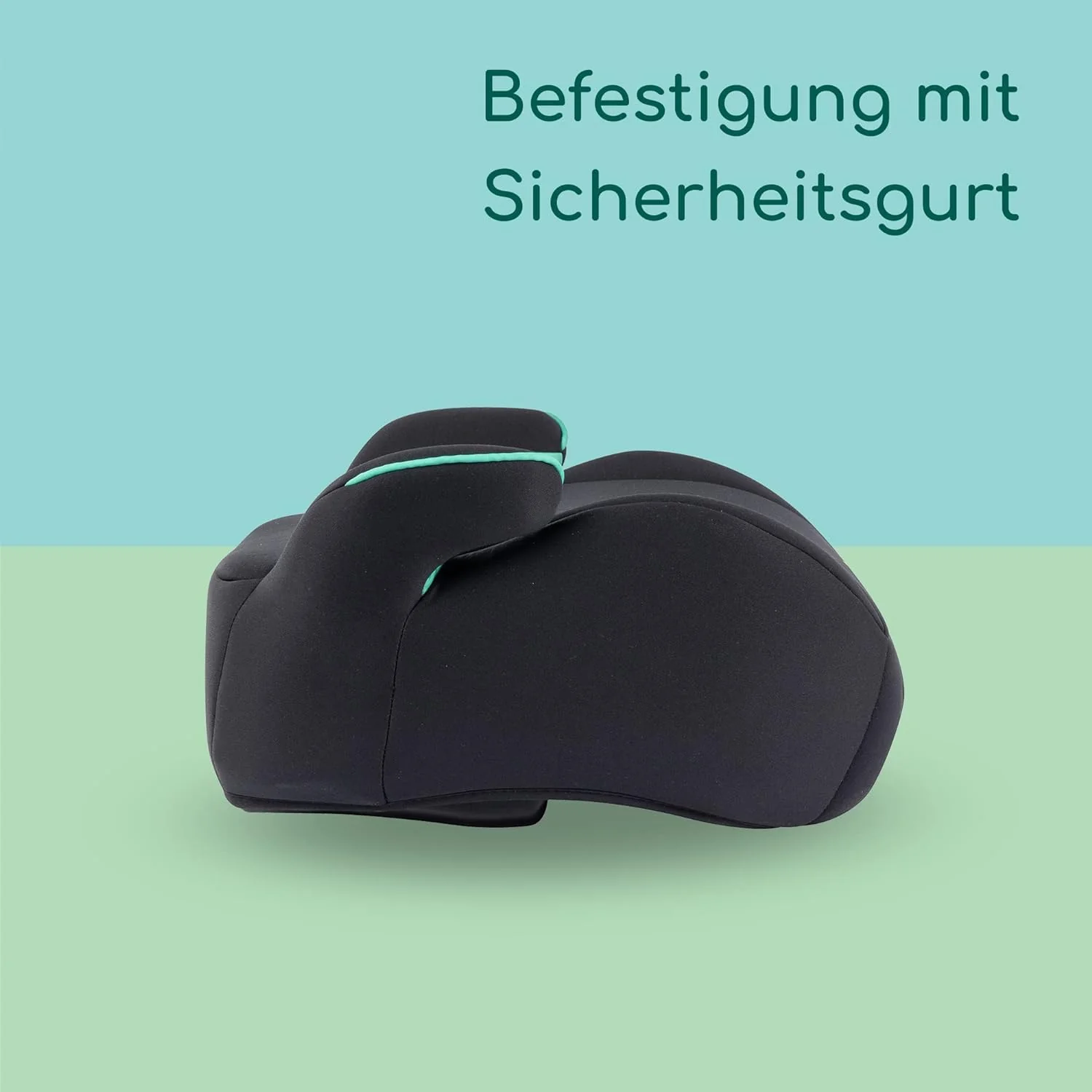 Bebeconfort Manga i-Safe, Reboarder Kindersitz, 6–12 Jahre, 125–150 cm, Folgekindersitz, Kompakt und Leicht (<1 kg), Einfache Gurtmontage, Gepolstert, Soft-Touch-Gewebe, Tinted Grey - Image 10
