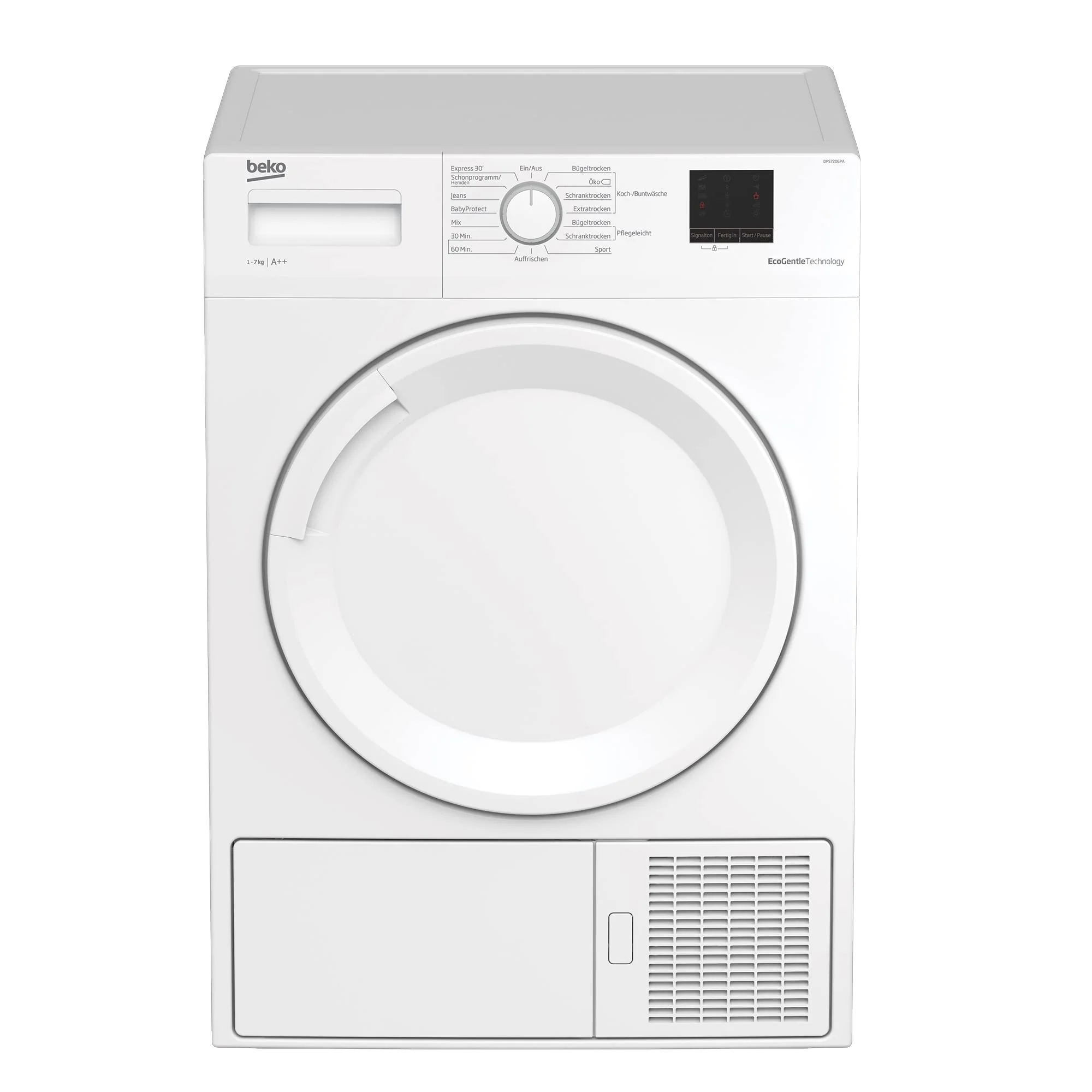 Beko DPS7206PA Wäschetrockner Wärmepumpentrockner FlexySense 7kg - Image 8