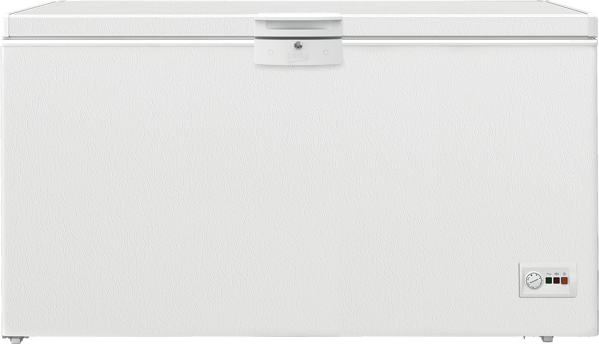 Beko HSM46740 Gefriertruhe groß, 451 l Nutzvolumen, 3 Gefrierkörbe, Temperaturalarm, abschließbar, Innenbeleuchtung, 36 db(A), Weiß - Image 7
