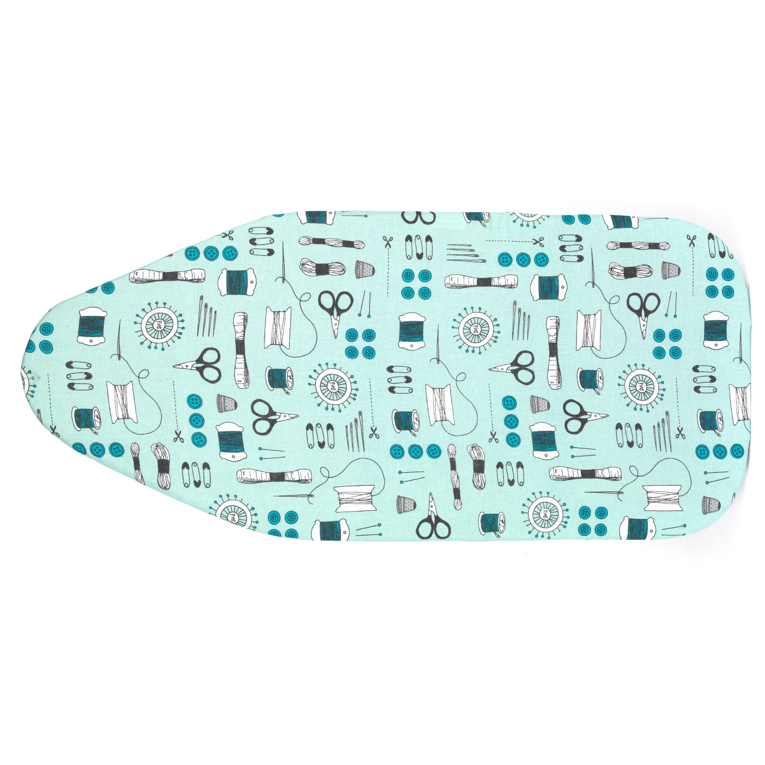 Beldray LA023735SEWBEU7 Tischbügelbrett, kleine Bügelbretter, Reise Bügeltisch, Bügelbrett Tisch, 73 x 31cm Mini Bügelbrett, Tischbügelbrett klein, Bezug aus 100 % Baumwolle, kompakt, faltbar - Image 2