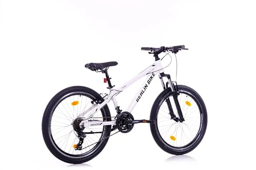 BERLIN BIKE Mountainbike MTB1 24 Zoll Kinderfahrrad - blau (weiß) - Image 4