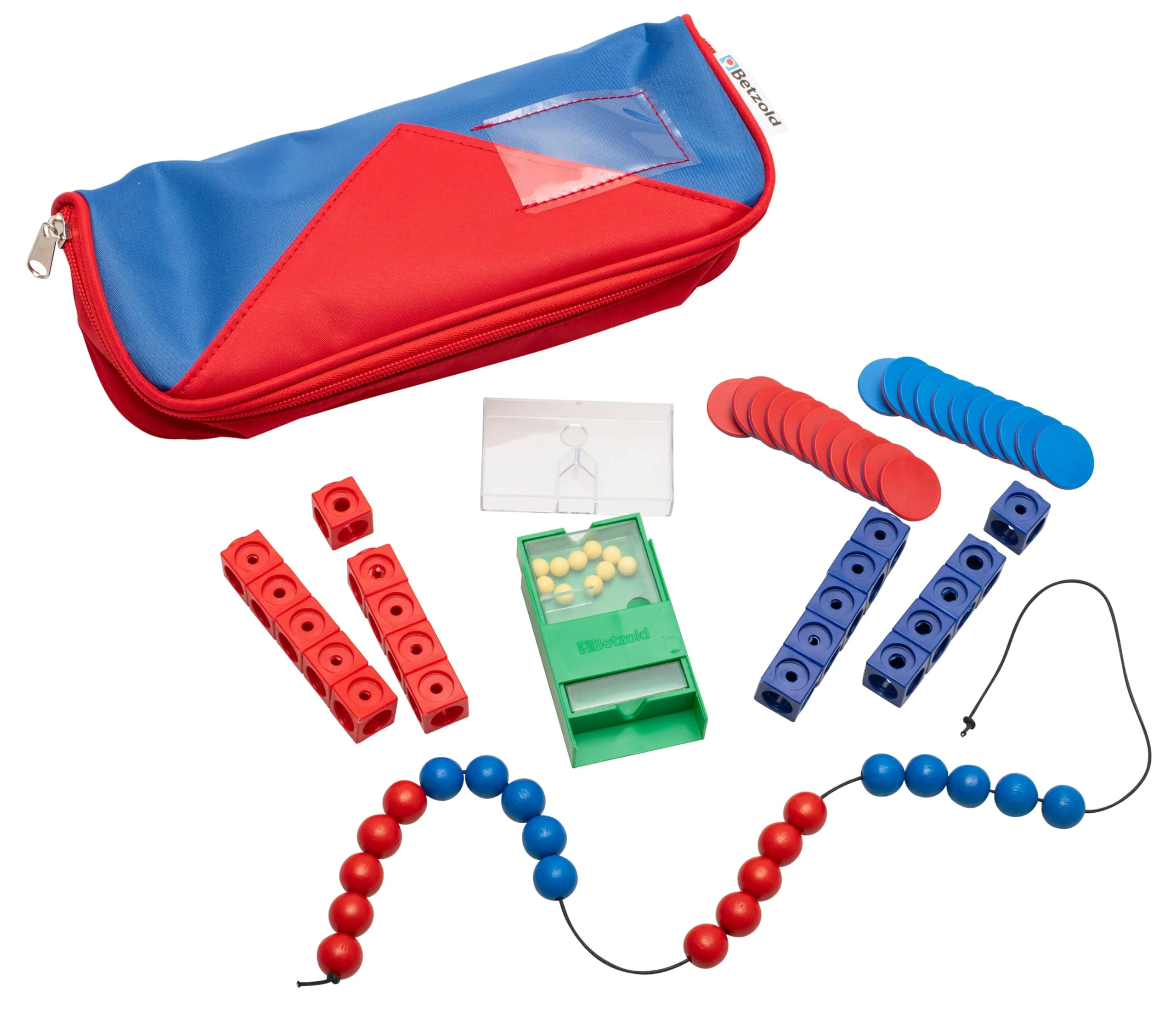 Betzold - Mathematik-Set Grundschule - Schüler-Mäppchen Kinder Rechenhilfe