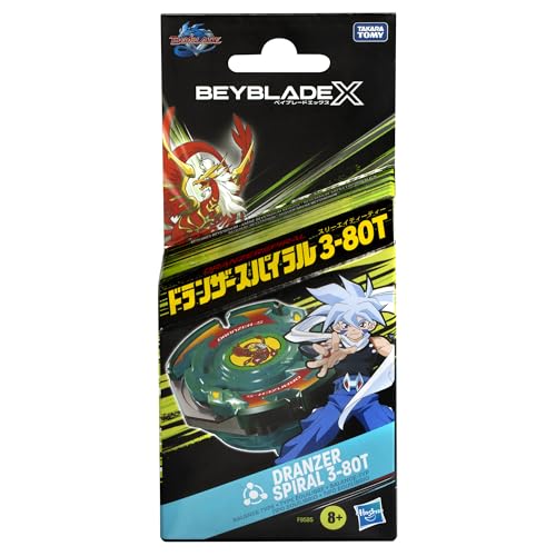 Beyblade X Dranzer Spiral 3-80T Anniversary X-Over Kreisel und Starter - Image 2