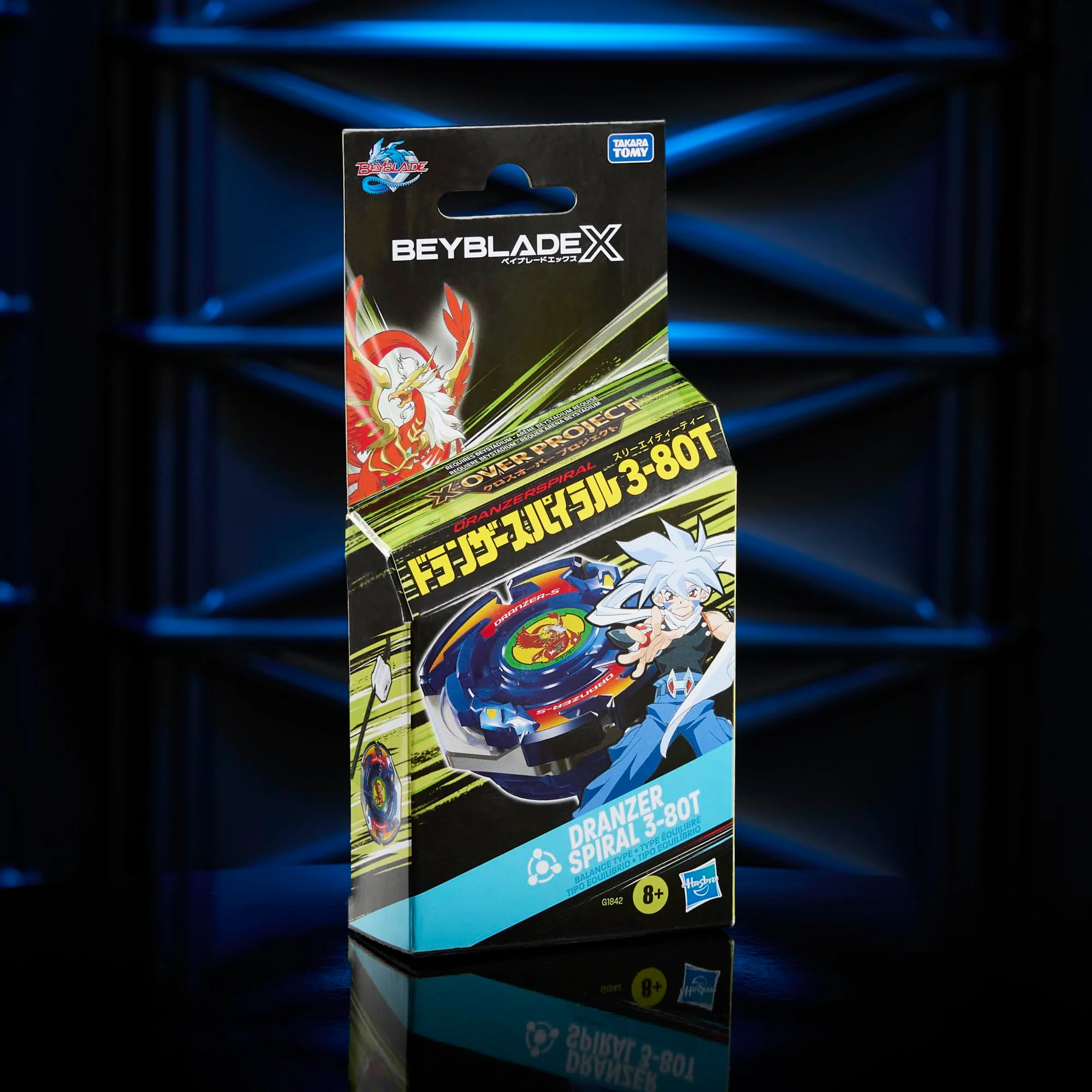 Beyblade X X-Over Project Dranzer Spiral 3-80T Starter Pack Kreisel und Starter - Image 2