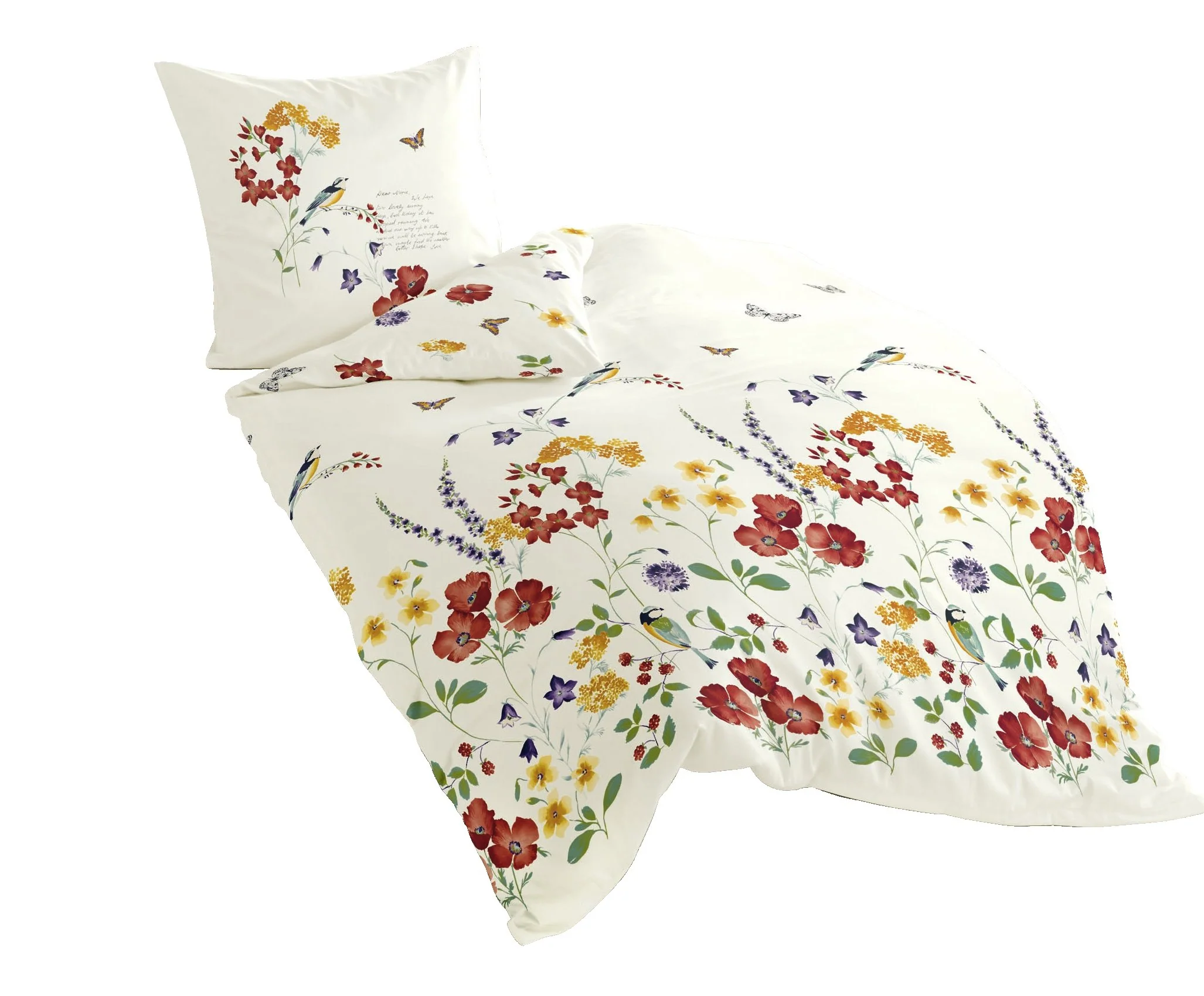 Bierbaum Bettwäsche 6477, Mako-Satin, Designed in Germany, bunt 01, 135x200 + 80x80 cm - Image 6