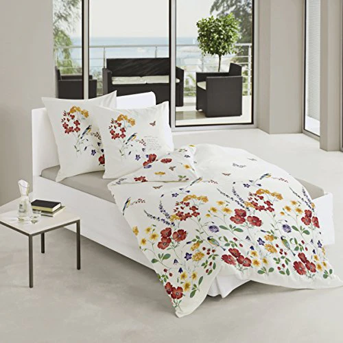 Bierbaum Bettwäsche 6477, Mako-Satin, Designed in Germany, bunt 01, 135x200 + 80x80 cm - Image 8