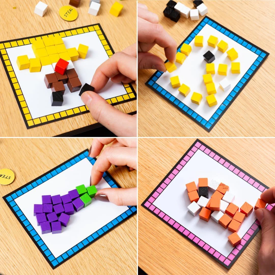 Big Potato Block Party: BAU Spiel mit farbenfrohen Blöcken für Kinder ab 8+ Jahren, Erwachsene und Familien - Image 2