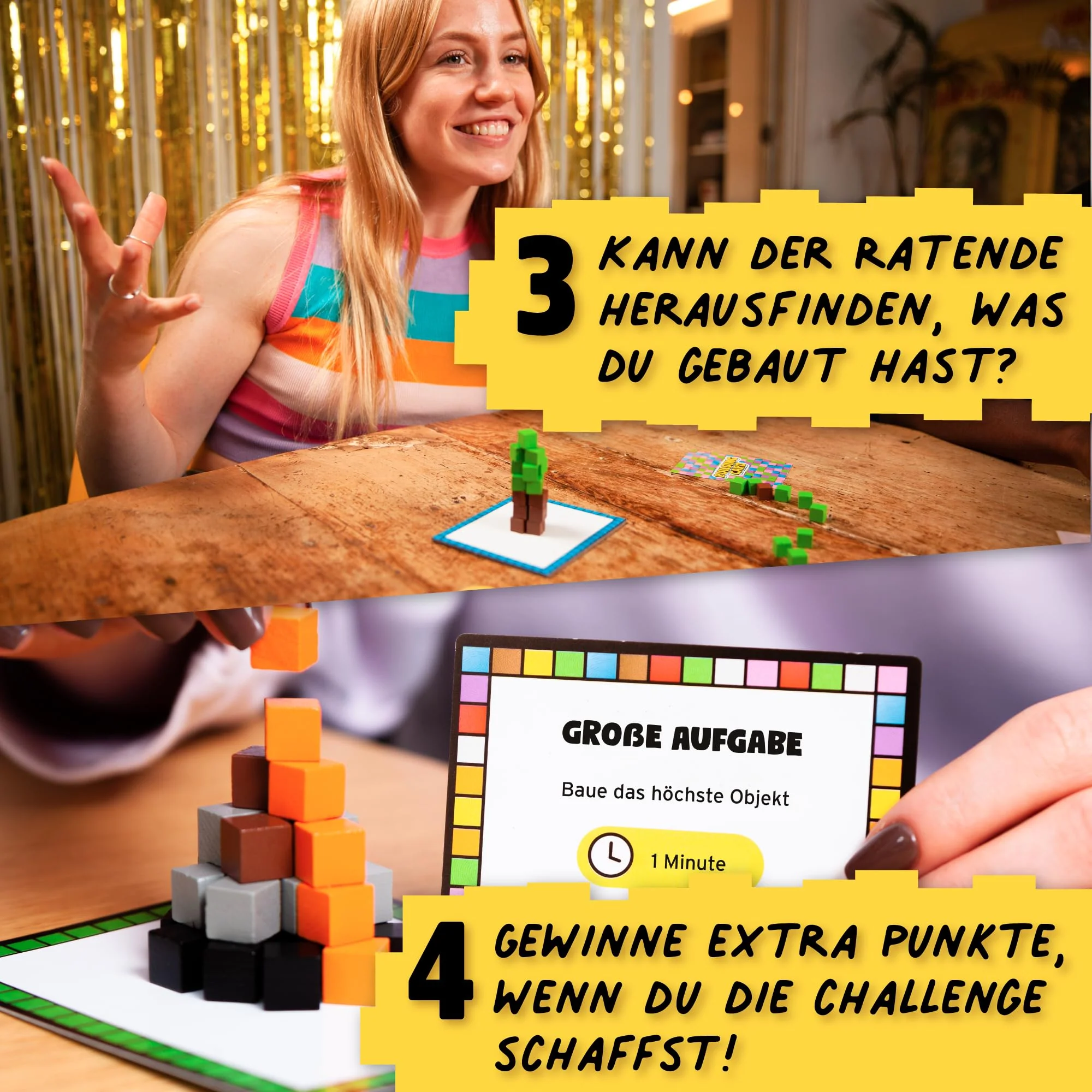 Big Potato Block Party: BAU Spiel mit farbenfrohen Blöcken für Kinder ab 8+ Jahren, Erwachsene und Familien - Image 4