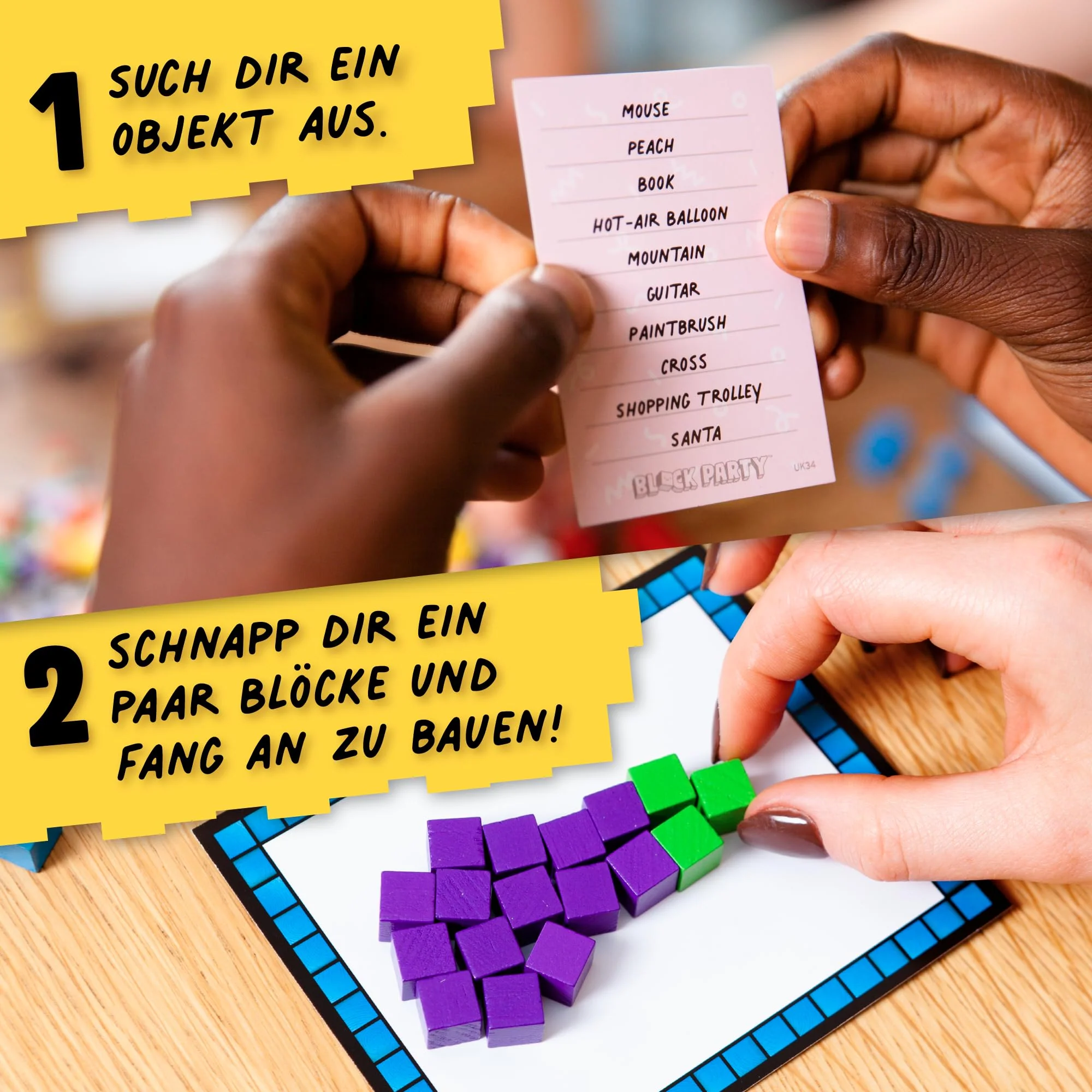 Big Potato Block Party: BAU Spiel mit farbenfrohen Blöcken für Kinder ab 8+ Jahren, Erwachsene und Familien - Image 5