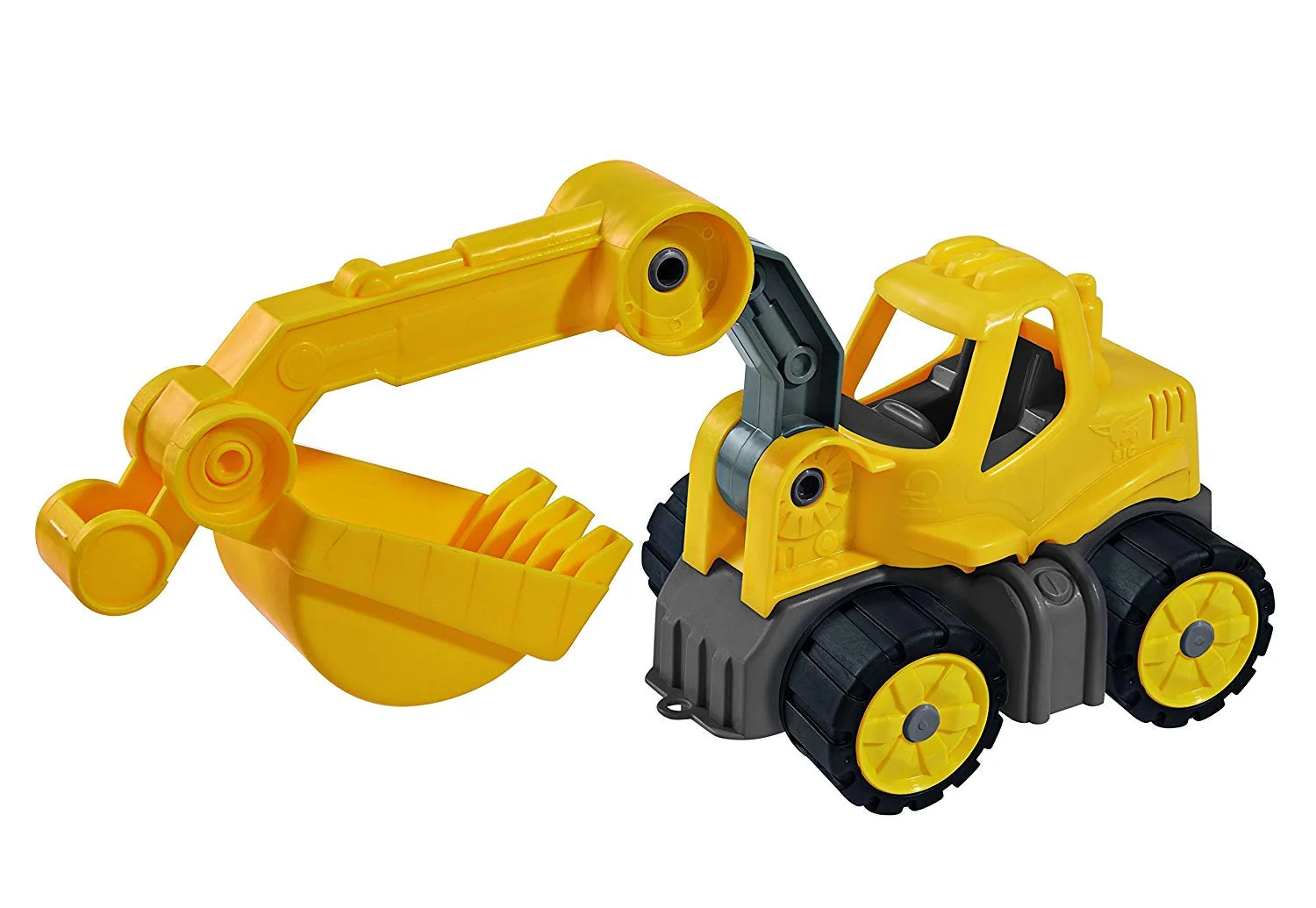 BIG - Power-Worker Mini Bagger - Baggerfahrzeug geeignet als Sandspielzeug und für das Kinderzimmer, Reifen aus Softmaterial, perfekt für unterwegs, für Kinder ab 2 Jahren - Image 7
