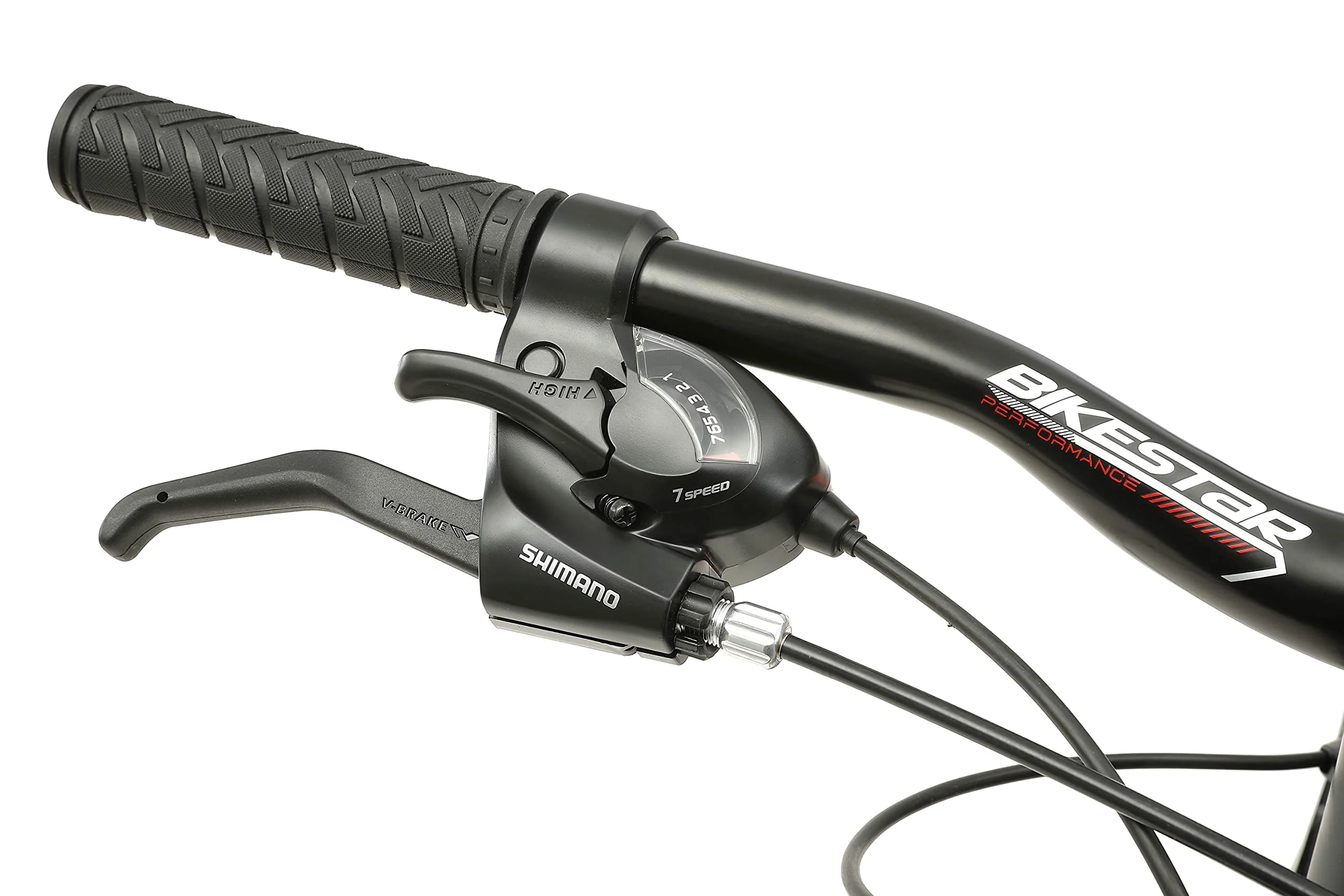 BIKESTAR Hardtail Aluminium Mountainbike Shimano 21 Gang Schaltung, Scheibenbremse 27.5 Zoll Reifen | 16 Zoll Rahmen Alu MTB | Grün Gelb - Image 5