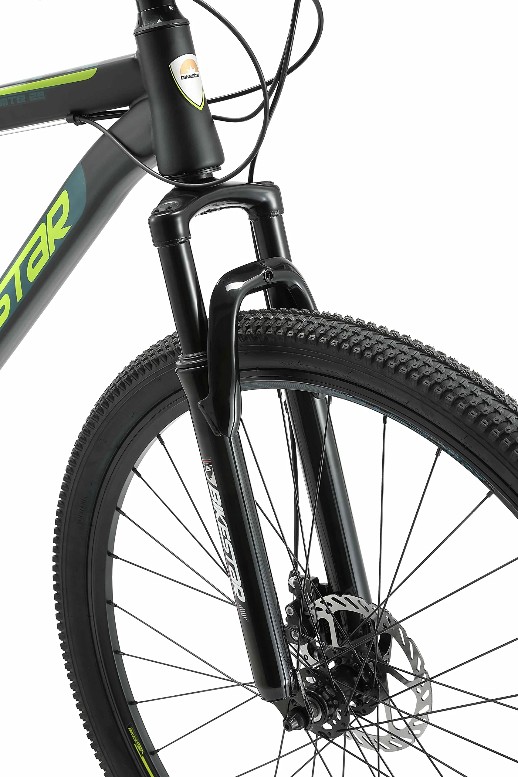 BIKESTAR Hardtail Mountainbike Shimano 21 Gang Schaltung, Scheibenbremse 29 Zoll Reifen | 19 Zoll Rahmen MTB | Schwarz - Image 6