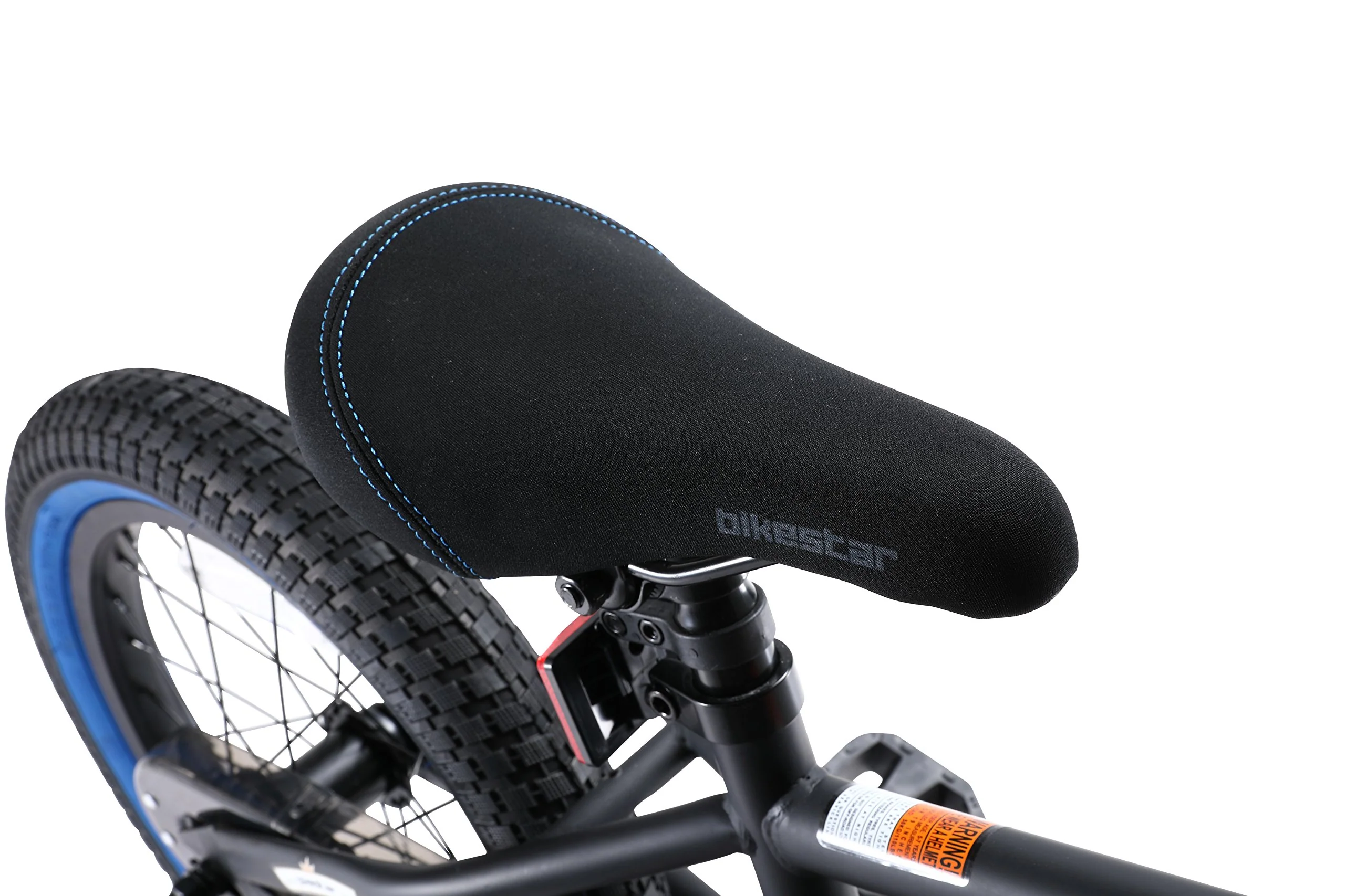BIKESTAR Kinderfahrrad für Mädchen und Jungen ab 4-5 Jahre | 16 Zoll Kinderrad Kinder BMX Freestyle | Fahrrad für Kinder Schwarz & Blau | Risikofrei Testen - Image 5