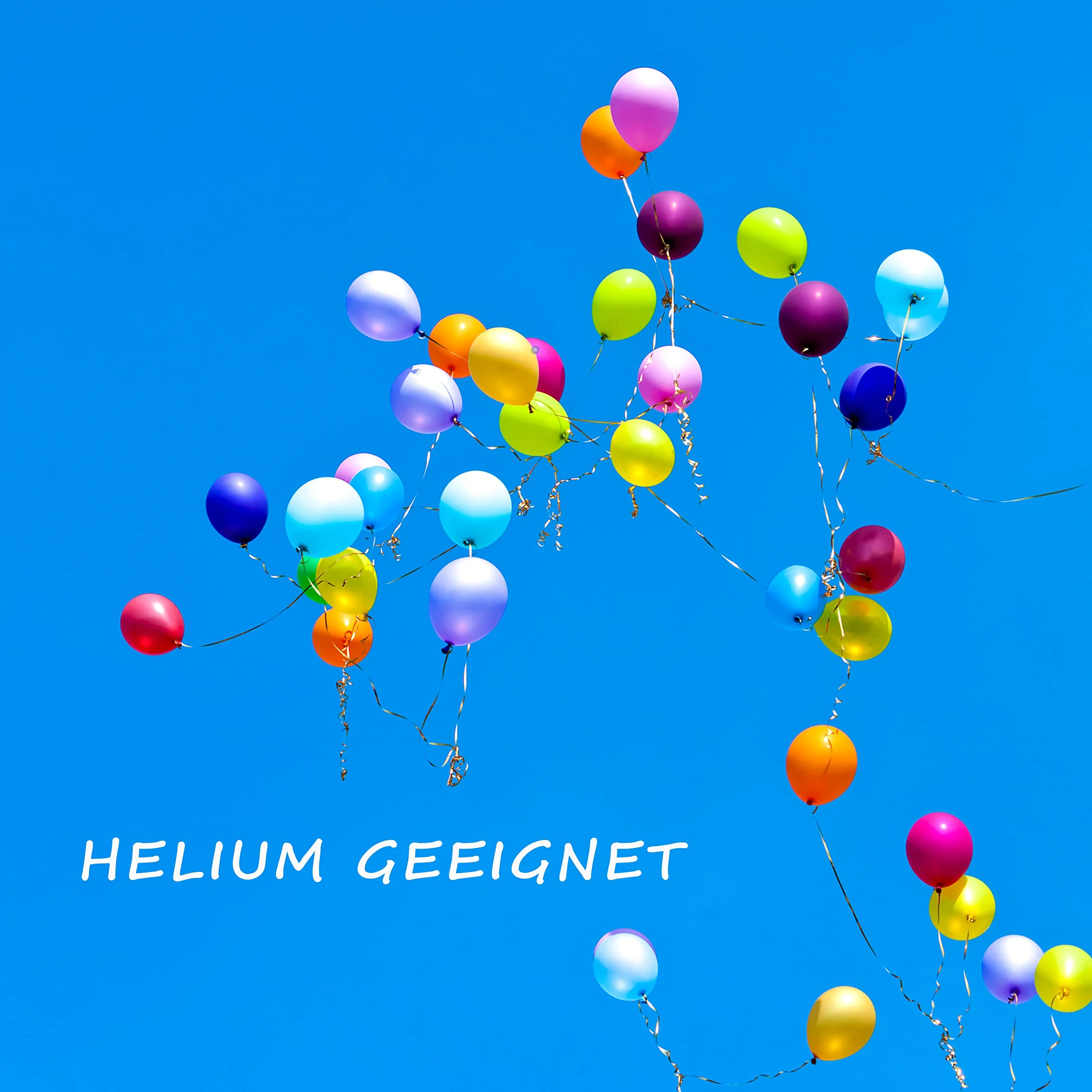 BIO Luftballons Geburtstag • ÖKO-TEST "SEHR GUT" • 100 Stück • MADE IN EU ✓ Premium Ballons 100% Naturlatex • 11 Farben • plastikfrei & nachhaltig • Helium Luftballons Bunt aus natürlichen Rohstoffen - Image 4