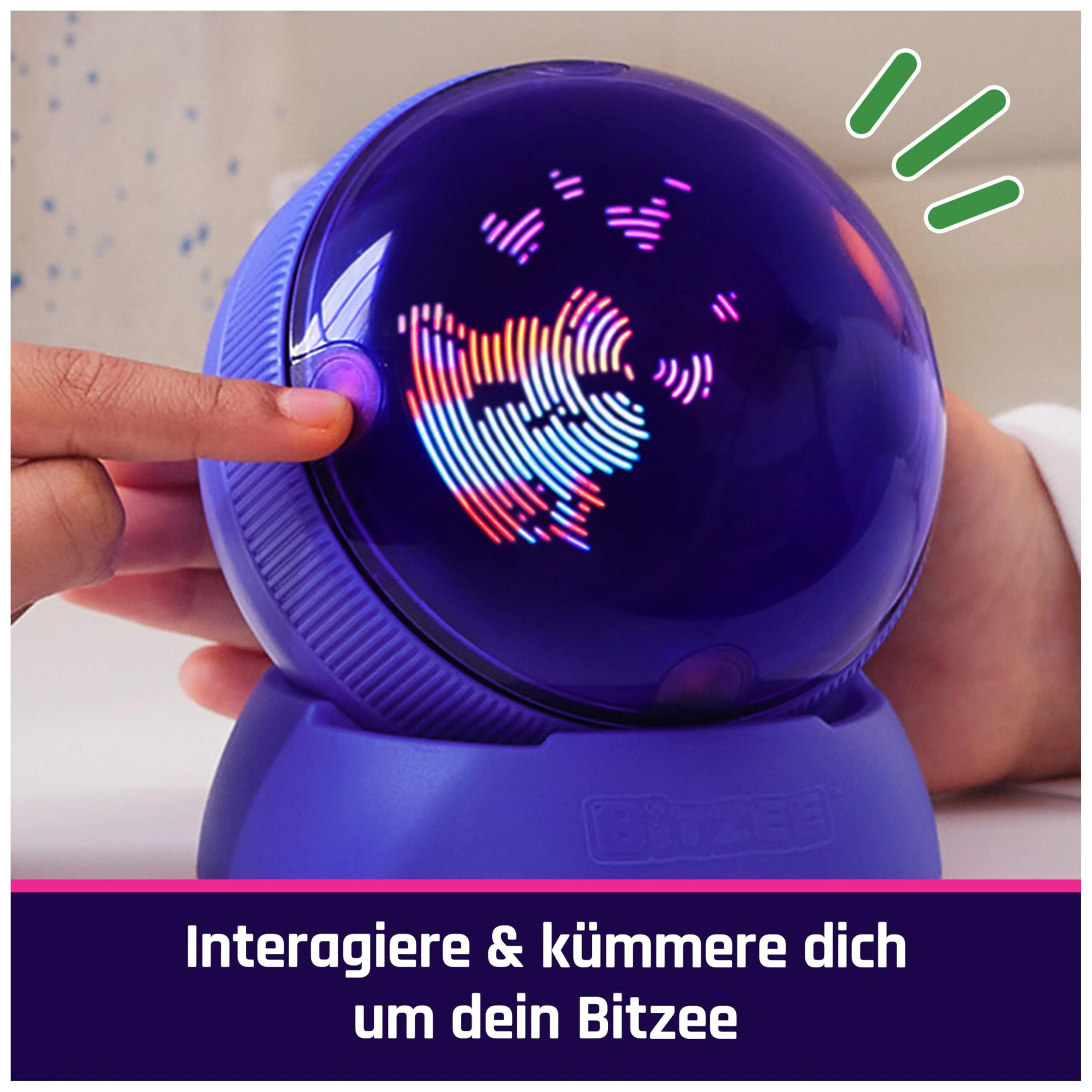 Bitzee Hamsterball - interaktives Spielzeug mit über 20 virtuellen Hamstern zum Rollen und Spielen, das Digitale Haustier reagiert auf Berührung und Bewegung, für Kinder ab 5 Jahren - Image 8