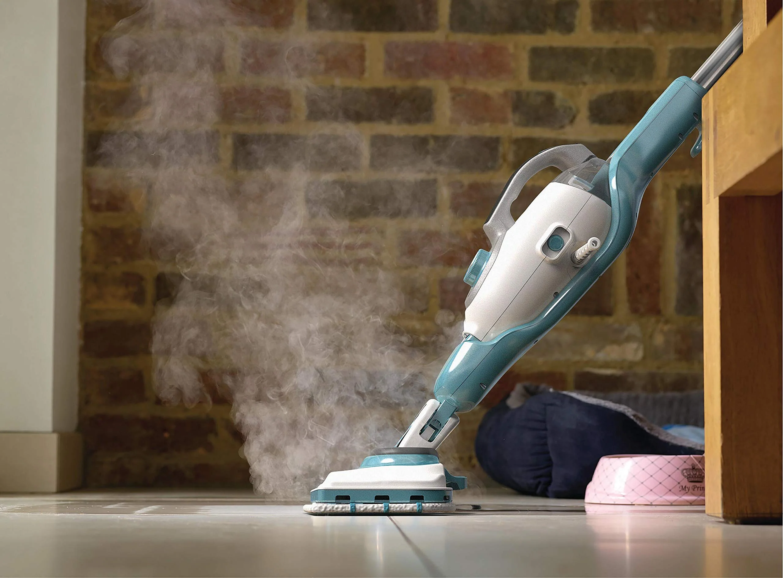 BLACK+DECKER BHSM168DSM-QS Dampfmopp 2-in-1, Leistung 1600 W, mit Delta-Kopf und SteaMitt, effiziente und umweltfreundliche Reinigung, AutoSelect-Technologie, inklusive Zubehör - Image 7