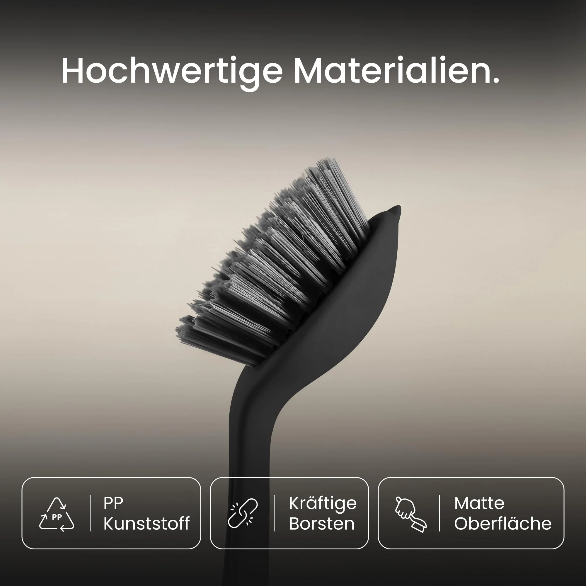 Black Sweden Home Spülbürste Schwarz - Hochwertige Geschirrbürste, Abwaschbürste, Küchenbürste mit robusten Borsten - Langlebiges Spülbürsten Set 2 Stück - Image 4