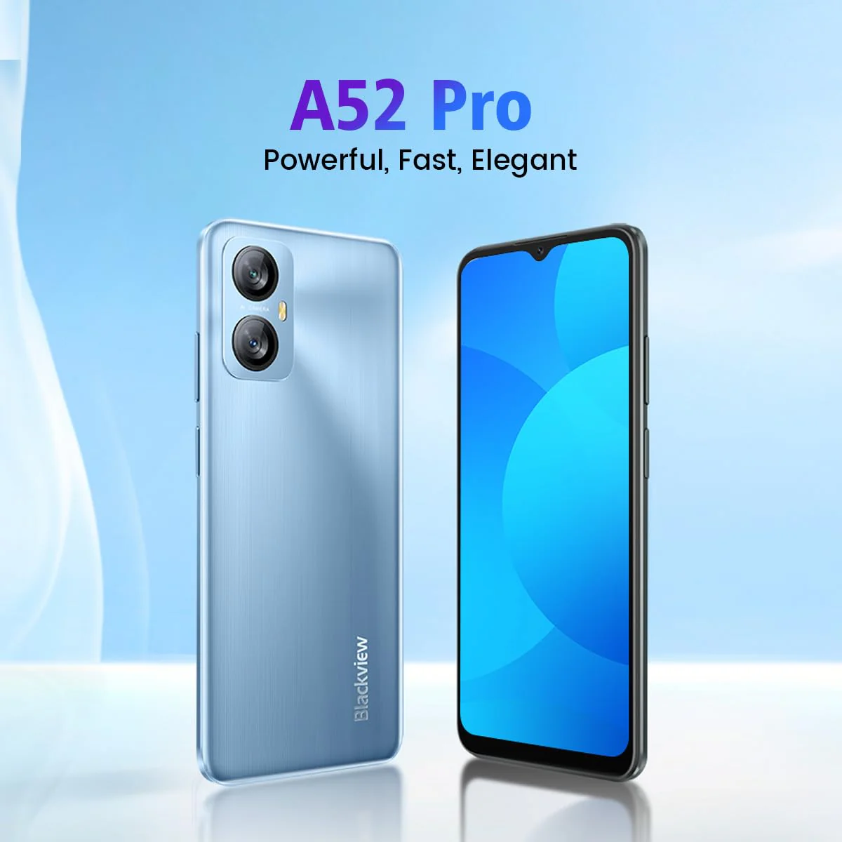 Blackview A52 PRO Handy ohne Vertrag, 8GB+128GB(1TB Externe SD), 6,5'' 90Hz Waterdrop Bildschirm, 13MP+5MP, Dual-SIM Android 13 Smartphone, 5180mAh Akku, Gesicht Entsperren&Fingerabdruck Grün - Image 6