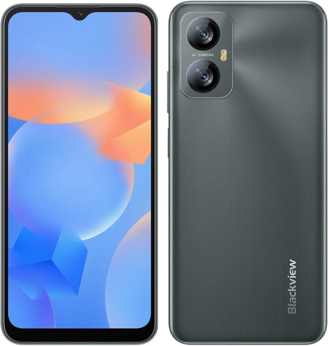 Blackview A52 PRO Handy ohne Vertrag, 8GB+128GB(1TB Externe SD), 6,5'' 90Hz Waterdrop Bildschirm, 13MP+5MP, Dual-SIM Android 13 Smartphone, 5180mAh Akku, Gesicht Entsperren&Fingerabdruck Schwarz - Image 9