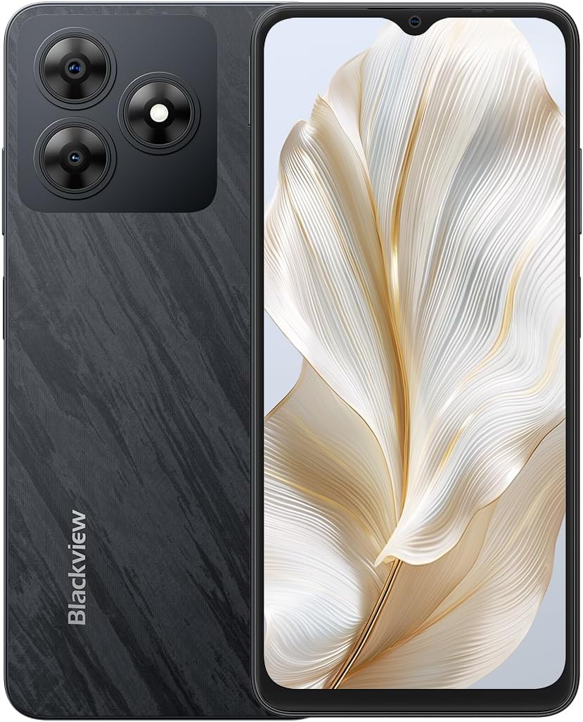 Blackview Wave 8C 4G Smartphone ohne Vertrag, 6,56'' HD+, Octa-Core 6GB+64GB (2TB Externe SD), 13MP+8MP Kamera, 3 Kartensteckplätze, Android 14 DUAL SIM Handy, Smart-K Box Lautsprecher, GPS Blau - Image 10