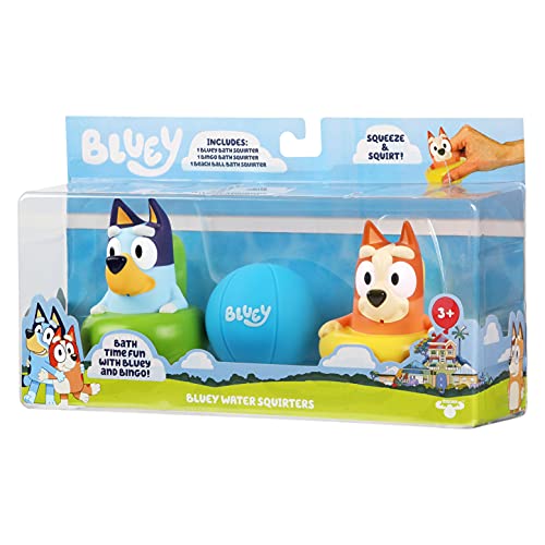 Bluey Badespielzeug: Bluey und Bingo Mit Wasserspritzfunktion und Ball - Offizieller Sammelartikel - Image 3