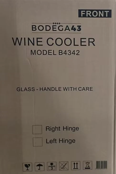 BODEGA43-42 Einbau Weinkühlschrank - Luxuriöse Weinklimaschrank mit 2 Zonen und digitalem Temperaturdisplay - 42 Flaschen, Vollglas-Designtür, 40 dB, 5 Ausziehbare Schubladen aus Birkenholz - Image 3