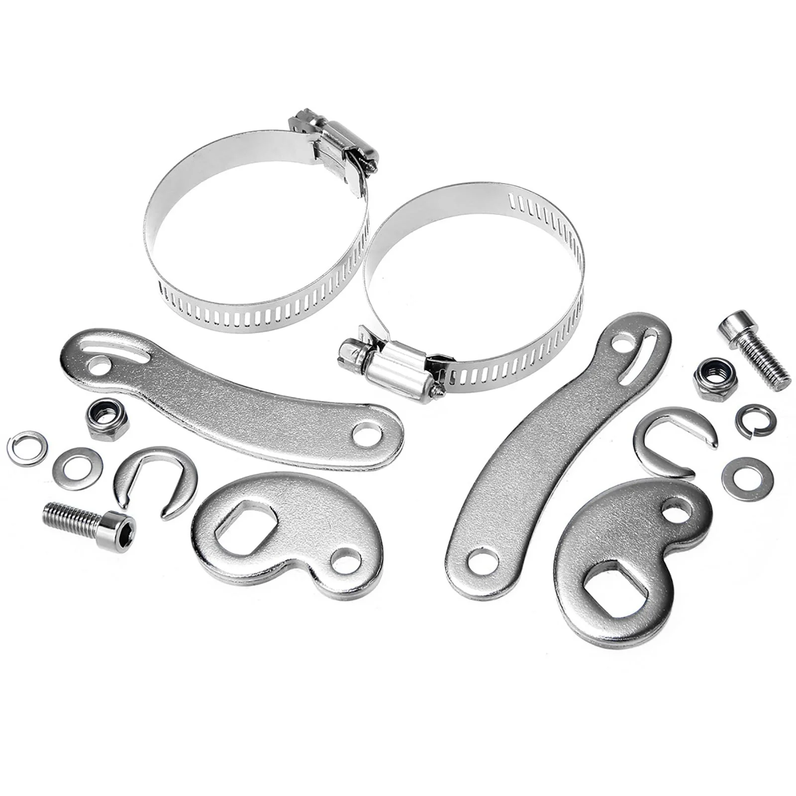 Bohaner 2 Sets Universal Drehmomentarm Umbausatz Drehmomentarm Ebike Dropout Verstärker Fahrrad Dropout Verstärker Radfahren Zubehör Kompatibel mit den meisten Elektrofahrrädern