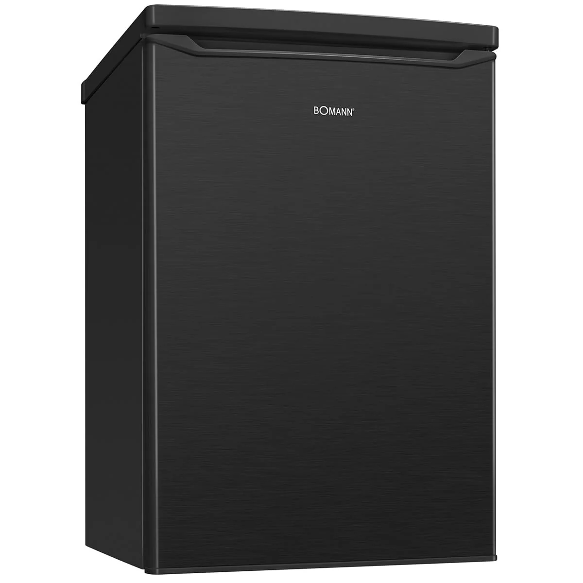 Bomann® Kühlschrank mit Gefrierfach klein | Kühlschrank 2 Ablagen | leise | mit 4-Sterne Gefrierfach | Kühlschrank klein mit Obst- und Gemüsefach | Türanschlag wechselbar | KS 7251 schwarz - Image 2
