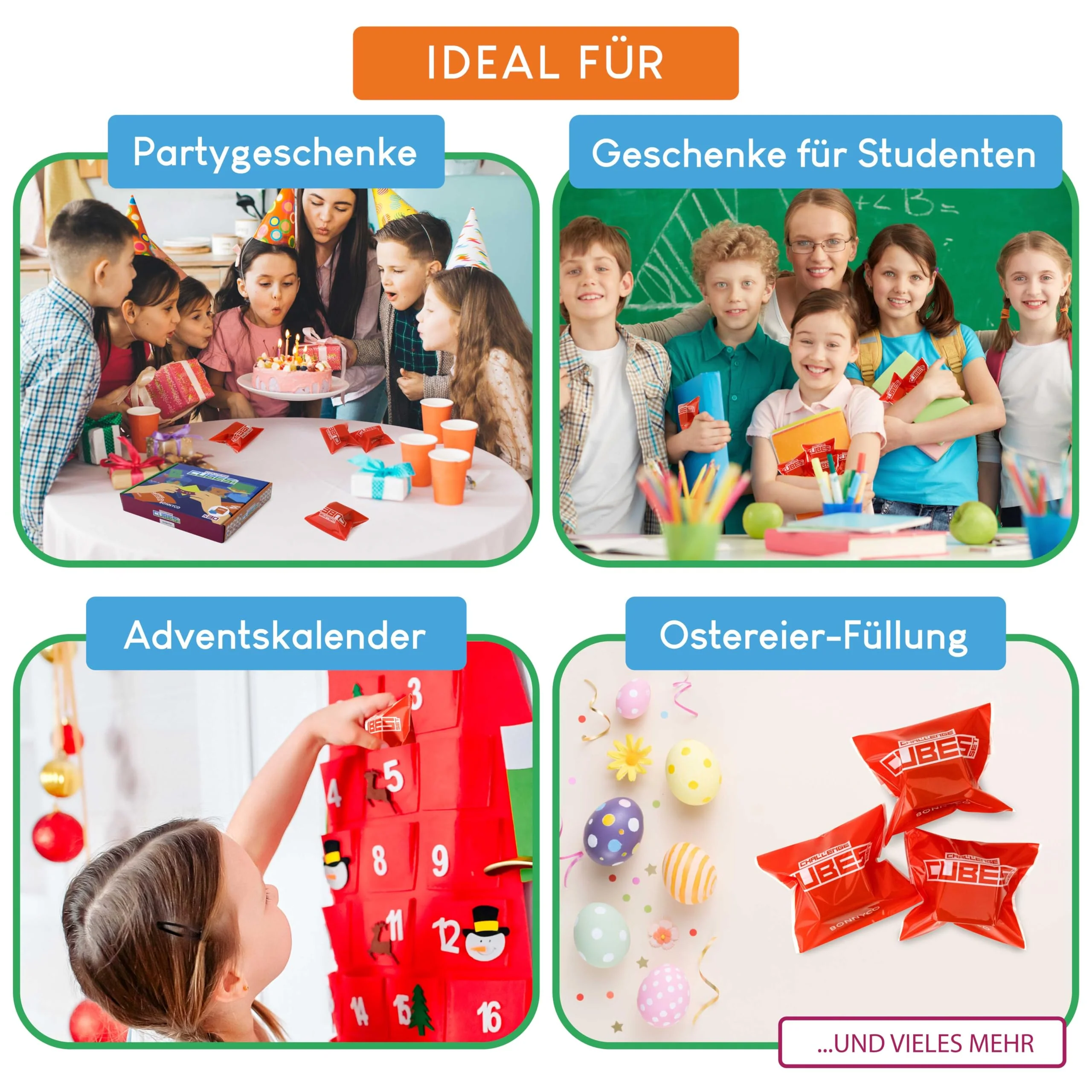 BONNYCO Geduldspiele für Kinder Mitgebsel Kindergeburtstag Gastgeschenke, 30 Stück Kleine Geschenke für Kinder. Mitbringsel Kindergeburtstag, Give Aways. Pinata Füllung, Mini Spielzeug Schüler - Image 2
