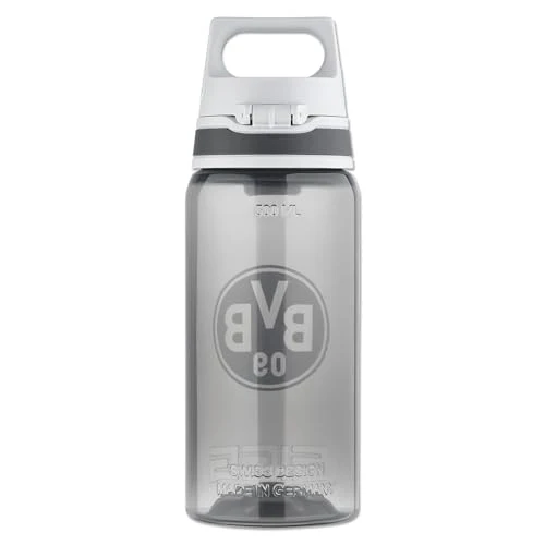 Borussia Dortmund BVB SIGG Kinderflasche 0,5l - Sportlicher Fanartikel, Grau - Image 2