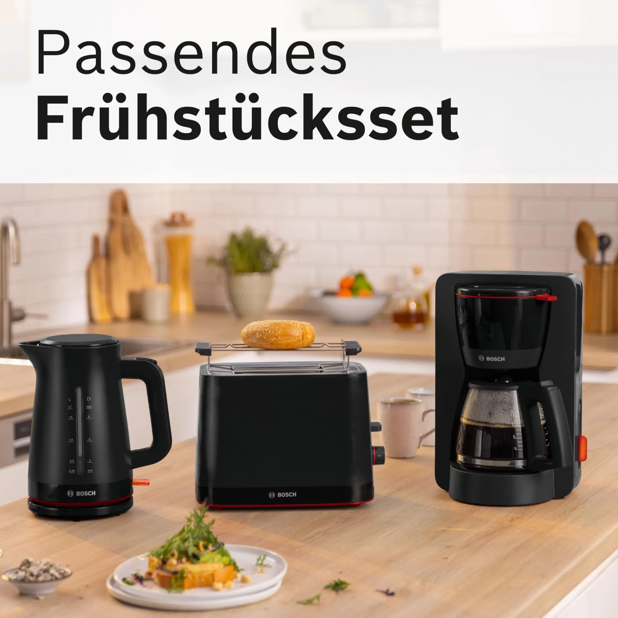 Bosch Filterkaffeemaschine MyMoment TKA2M111, Glaskanne 1,25 L, für 10-15 Tassen, 40min Warmhaltefunktion, Tropfstopp, schwenkbarer Filterträger, abnehmbarer Wassertank, 1200 Watt, Weiß matt - Image 12