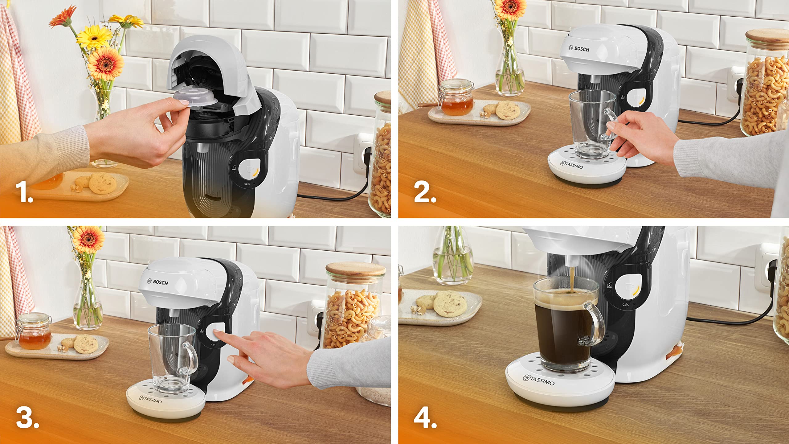 Bosch Hausgeräte Tassimo Style Kapselmaschine TAS1102 Kaffeemaschine by Bosch & Philips AquaClean Kalk- und Wasserfilter für Espressomaschine, Kein Entkalken bis 5000 Tassen, Einzelpack - Image 4