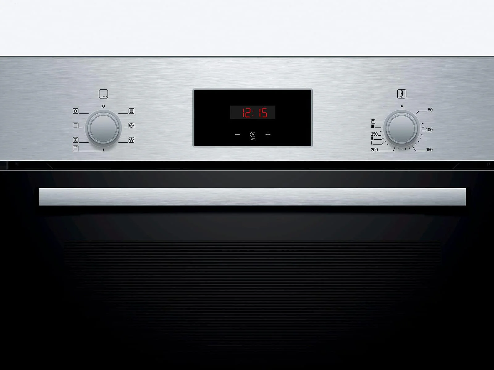 Bosch HBF133BR0 Serie 2 Einbau-Backofen, 60 x 60 cm, EcoClean Direct Reinigungshilfe, 3D Heißluft Backen auf 3 Ebenen, LED-Display, Schnellaufheizung, Kindersicherung, Schwarz, Updated - Image 7