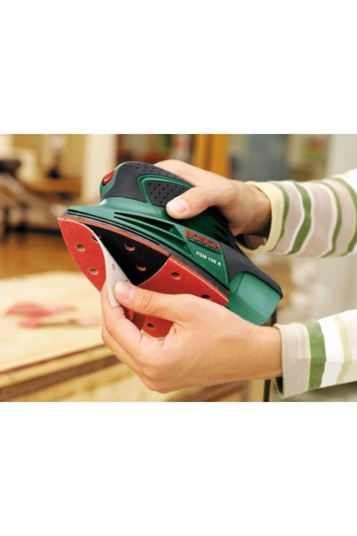 Bosch Multischleifer PSM 100 A (100 Watt, im Koffer) - Image 4
