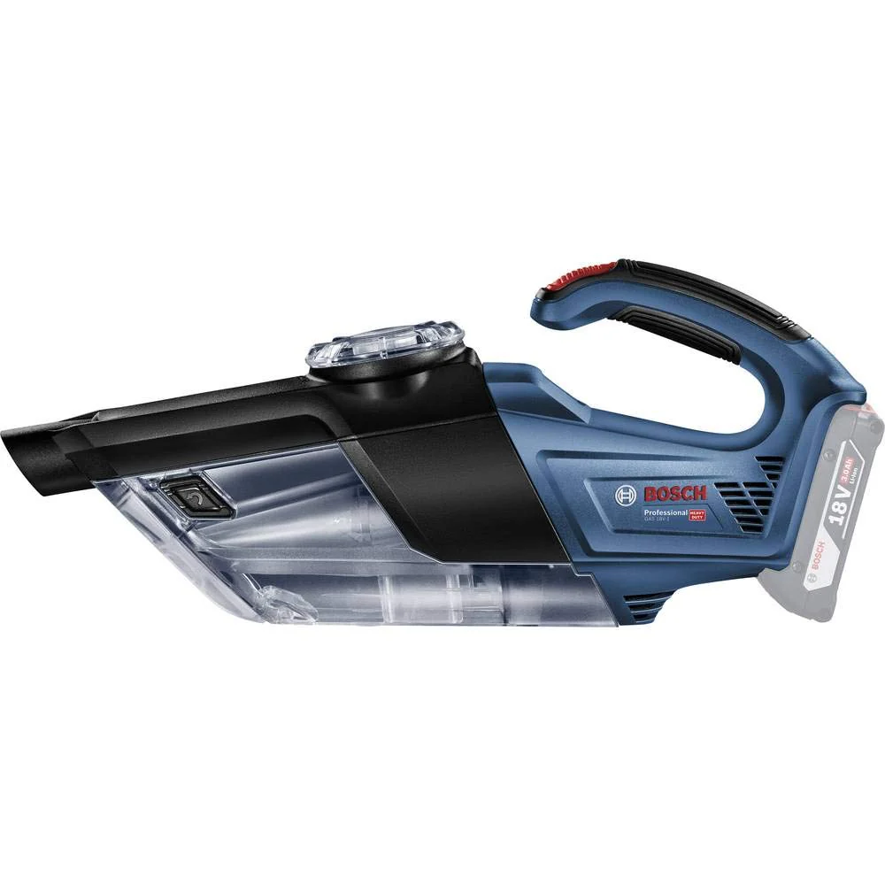 Bosch Professional 18V System Akku Handstaubsauger GAS 18V-1 (inkl. Absaugrohr, Fugendüse, Teppichdüse, Behältervolumen 1 Liter, ohne Akku/ Ladegerät) - Image 4