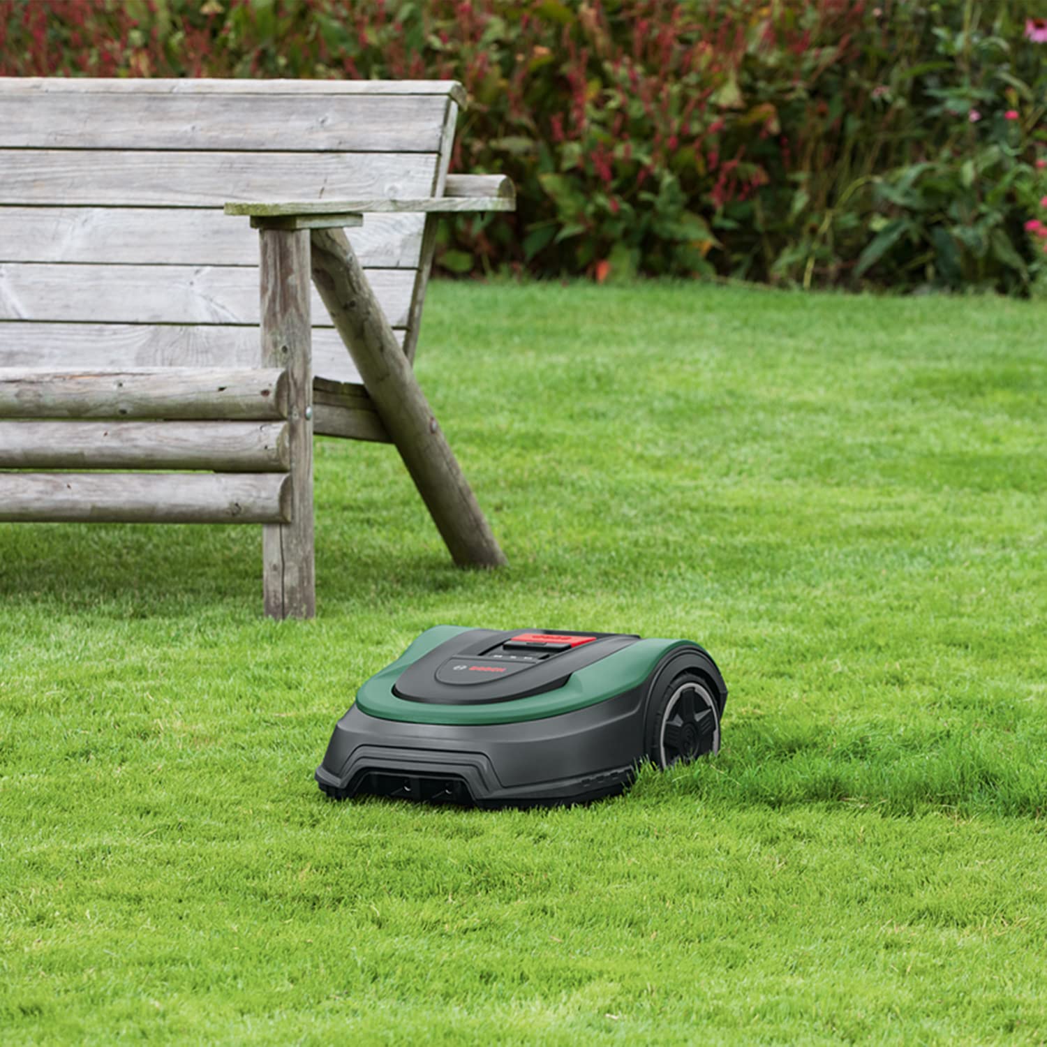 Bosch Rasenmäher Roboter Indego S+ 500 (mit 18V Akku und App-Funktion, Ladestation enthalten, Schnittbreite 19 cm, für Rasenflächen bis 500 m², im Karton) - Image 6