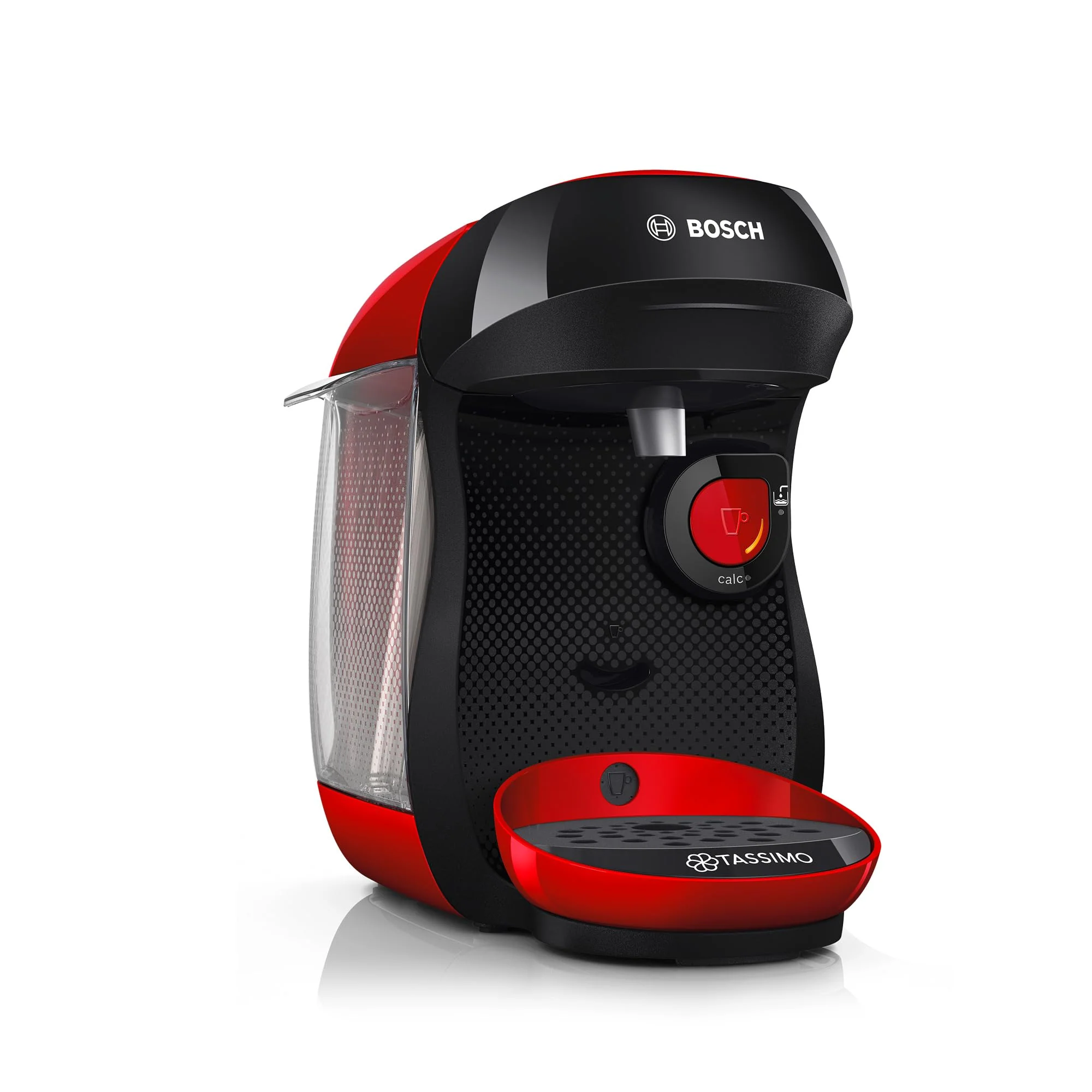 Bosch Tassimo happy friendly Kapselmaschine TAS102E, über 70 Getränke, geeignet für alle Tassen, Abschaltautomatik, nachhaltig, perfekt dosiert, platzsparend, 1400 W, schwarz - Image 3
