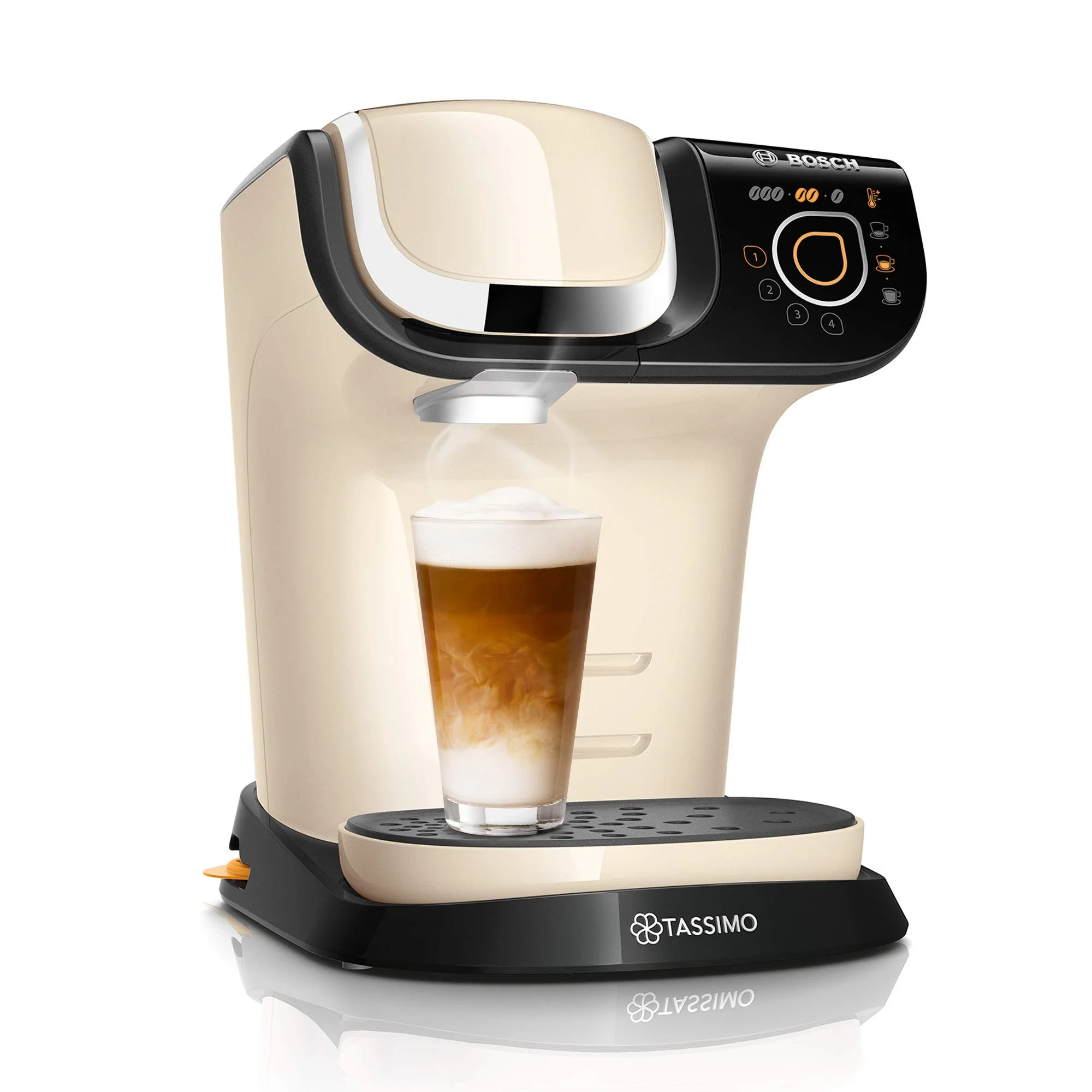 Bosch Tassimo My Way 2 Kapselmaschine TAS6503 Kaffeemaschine by, Wasserfilter, über 70 Getränke, Personalisierung, vollautomatisch, einfache Zubereitung, 1.500 Watt, 1,3 Liter, rot - Image 4