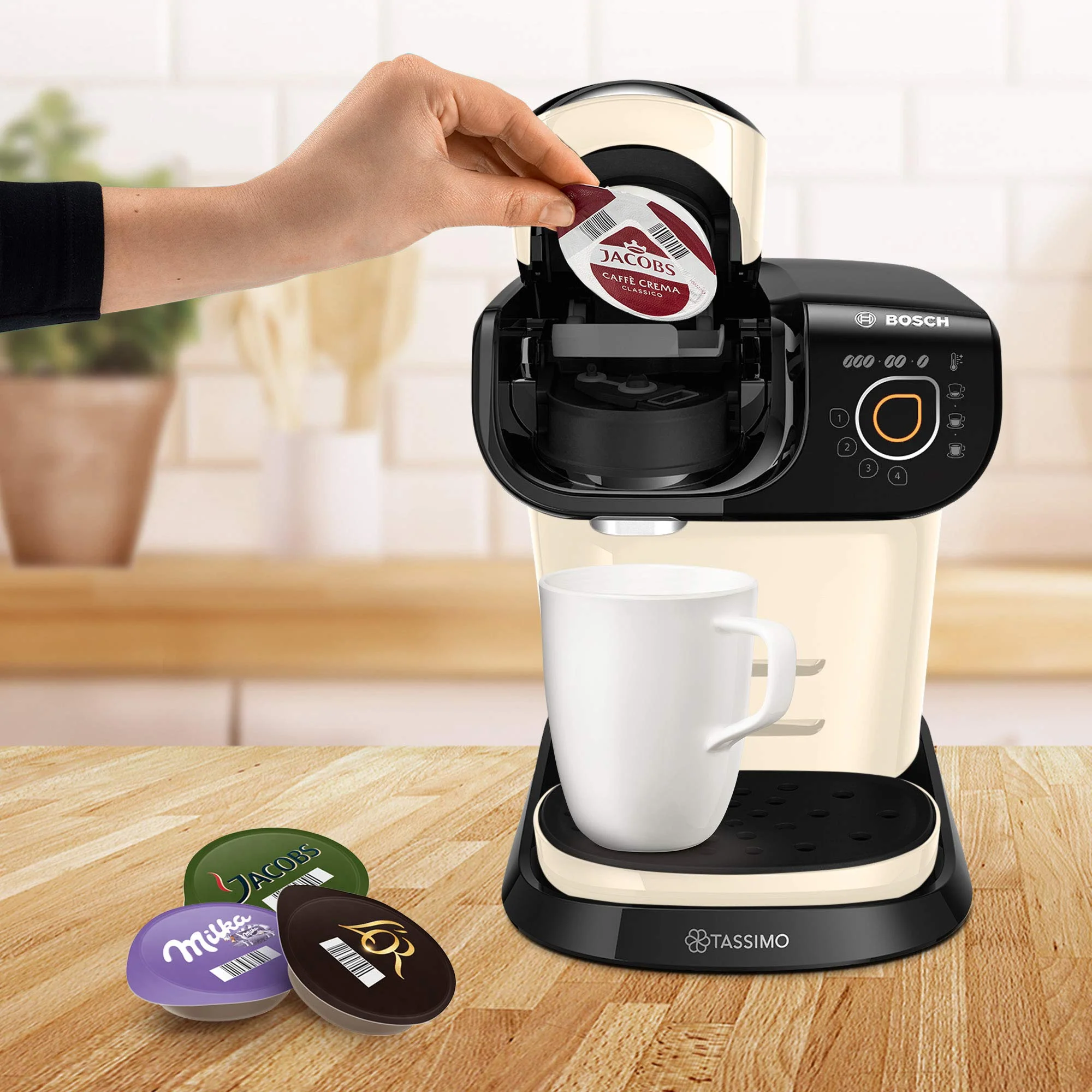 Bosch Tassimo My Way 2 Kapselmaschine TAS6503 Kaffeemaschine by, Wasserfilter, über 70 Getränke, Personalisierung, vollautomatisch, einfache Zubereitung, 1.500 Watt, 1,3 Liter, rot - Image 7