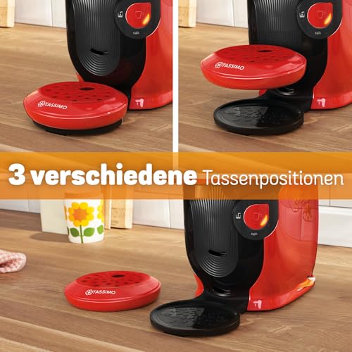 Bosch Tassimo Style friendly Kapselmaschine TAS113E, über 70 Getränke, geeignet für alle Tassen, vollautomatisch, nachhaltig, platzsparend, 1400 W, rot - Image 20