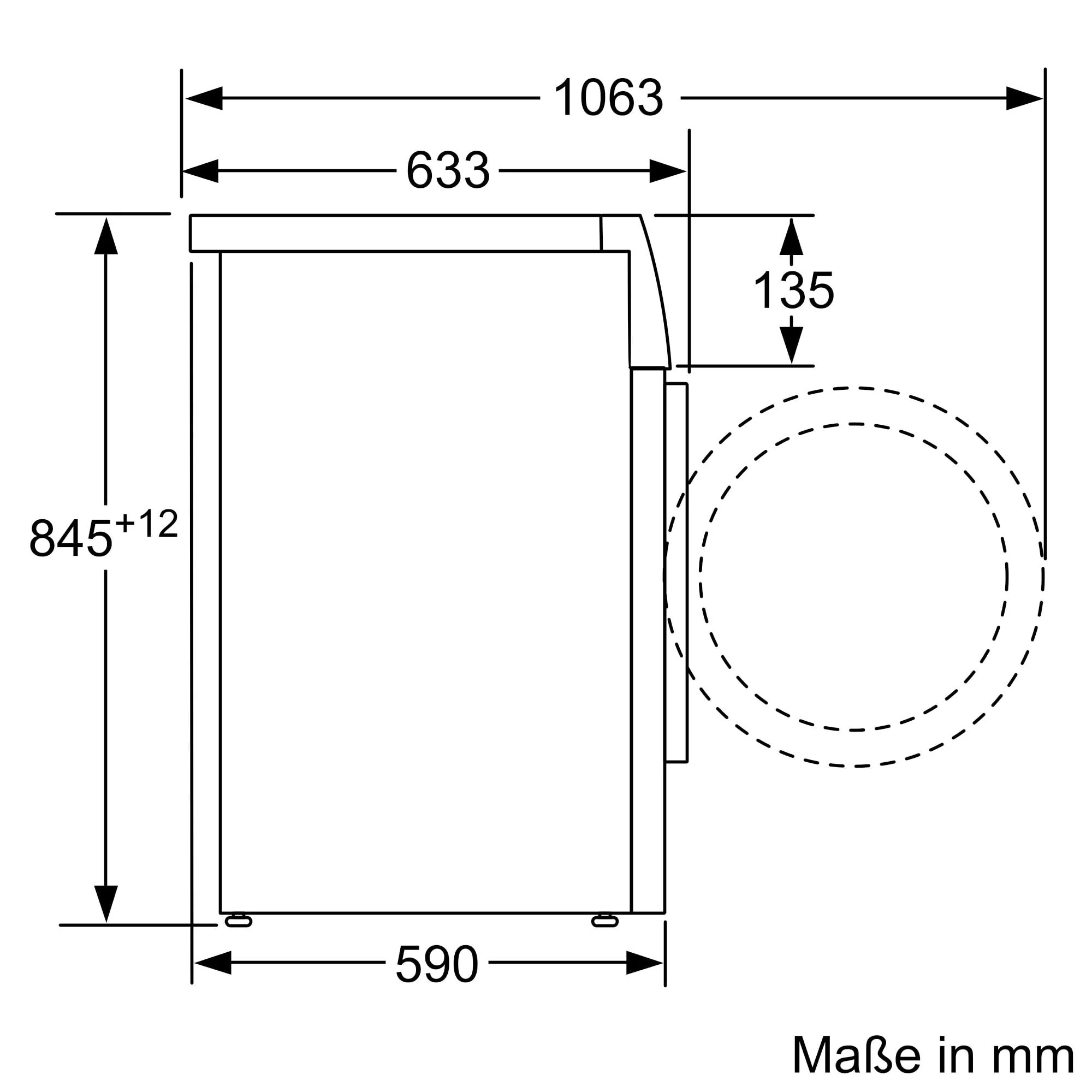 Bosch WAN282K3, Serie 4, Frontlader Waschmaschine, 8 kg, 1400 UpM, SpeedPerfect, Maximale Energie- und Wasserersparnis, Nachlegefunktion, besonders hygienisch, AquaStop, IronAssist - Image 9